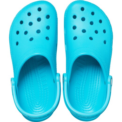 crocs classic clog digital aqua