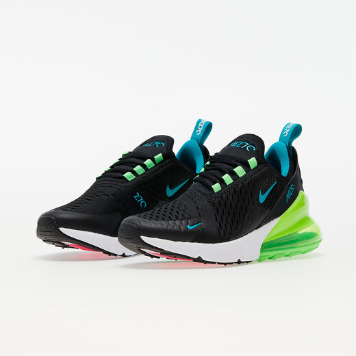 nike 270 black and teal