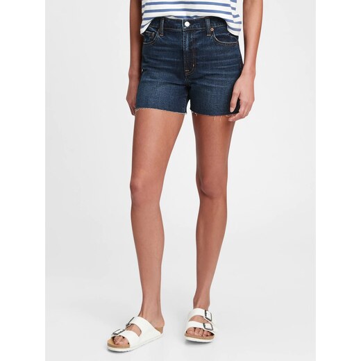 GAP Denim Shorts 4 inch High Rise Dk 
