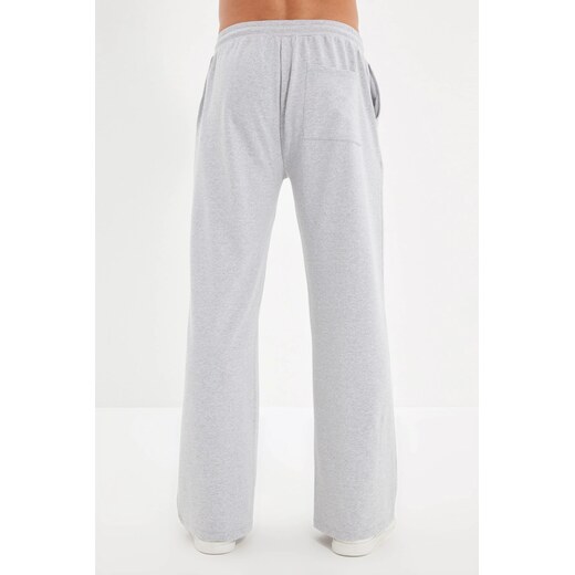 Trendyol Gray Men's Relax Fit Wide Leg 