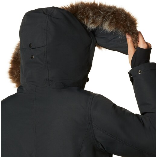 columbia womens black parka