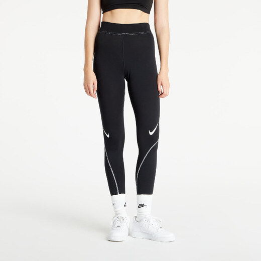 black and white nike leggings