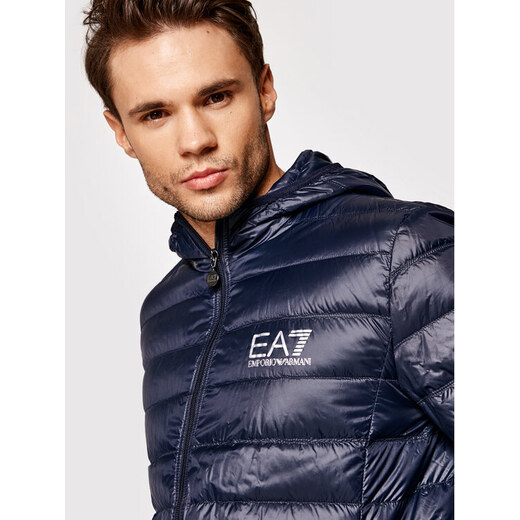 emporio armani ea7 bubble hooded jacket