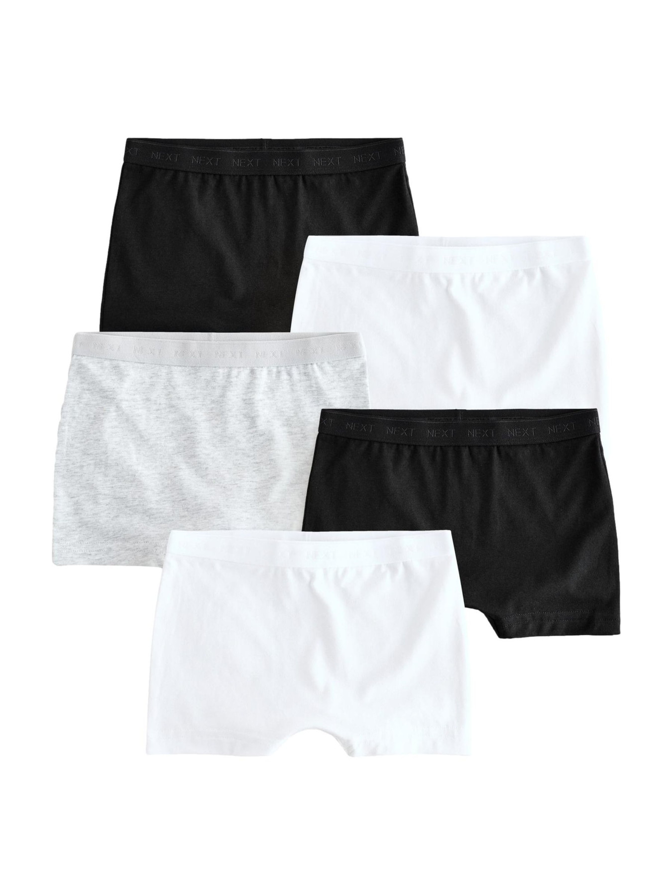 Next Apatinės kelnaitės margai pilka / juoda / balta