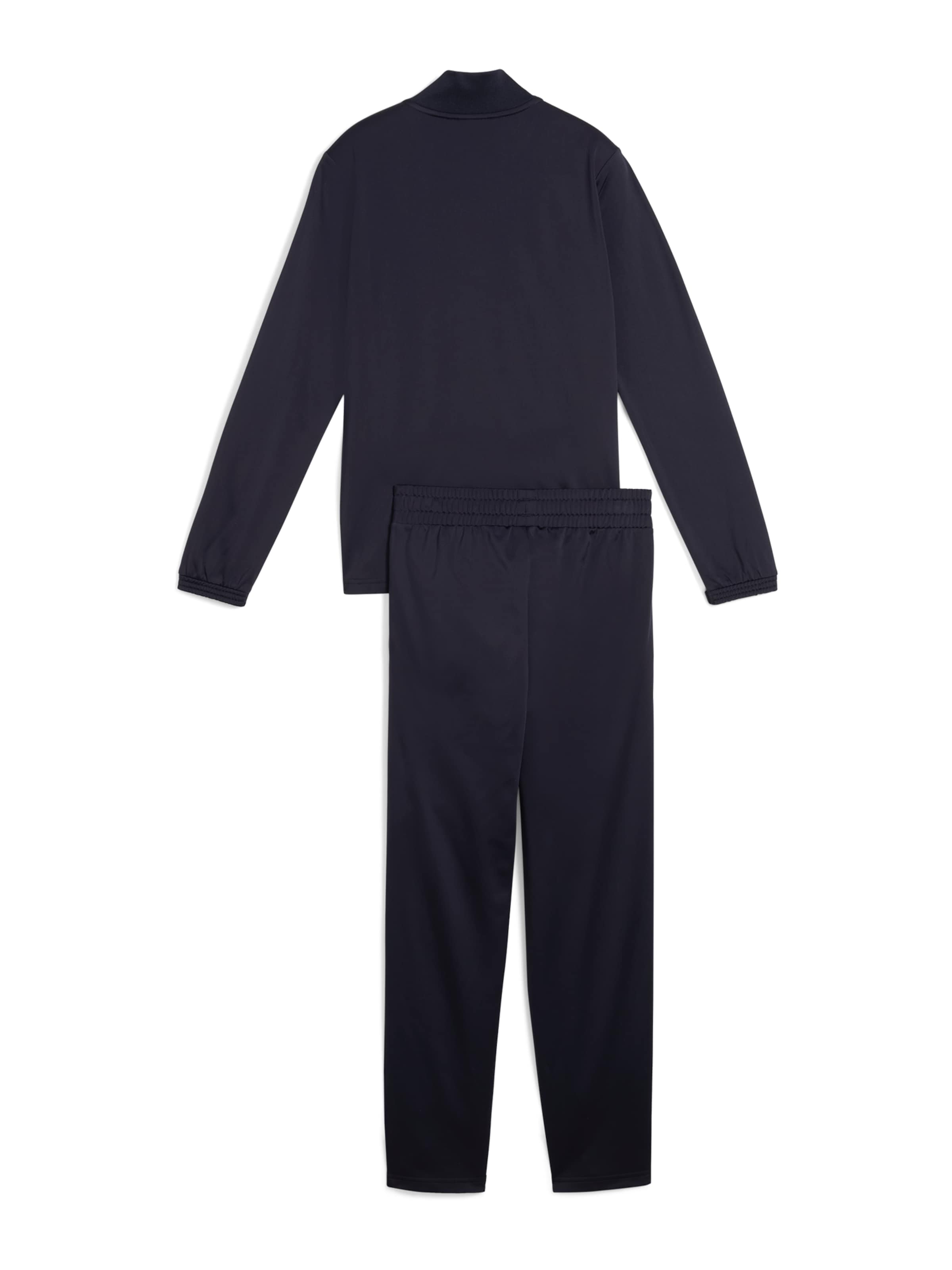 PUMA Treniruočių kostiumas tamsiai mėlyna / balta