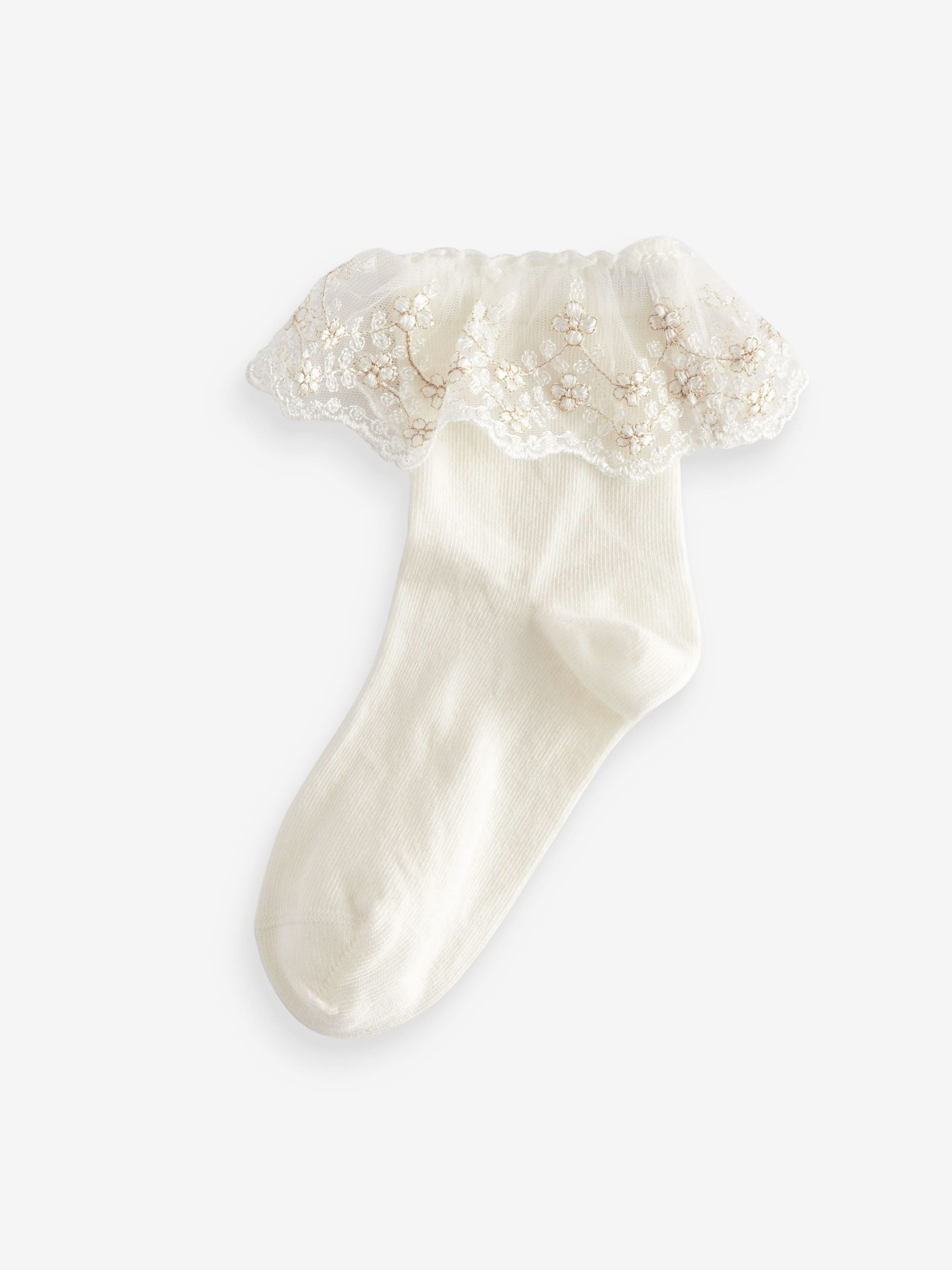 Next Kojinės 'Bridesmaid' gelsvai pilka spalva