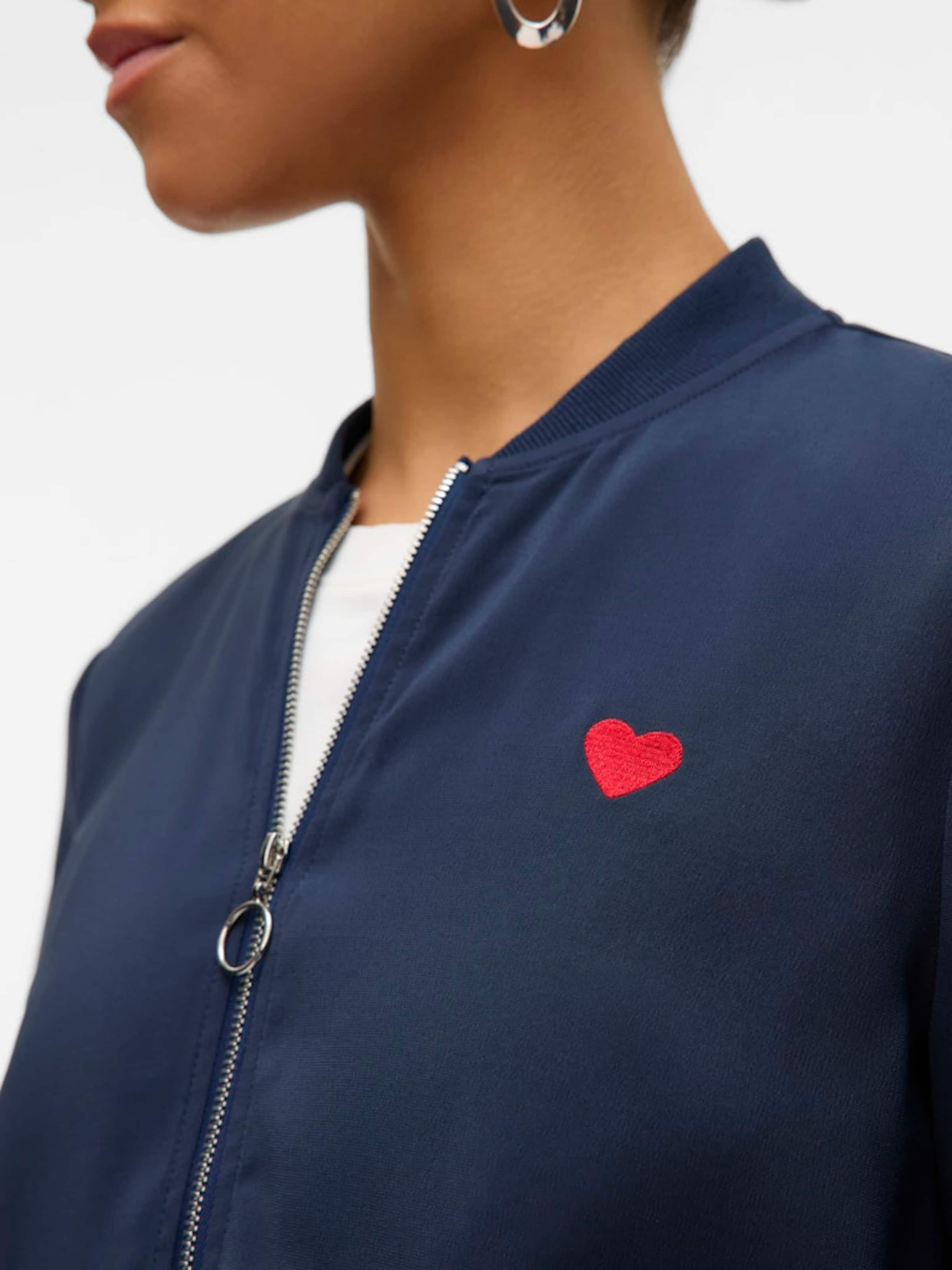 VERO MODA Demisezoninė striukė 'VMCOCO' tamsiai mėlyna