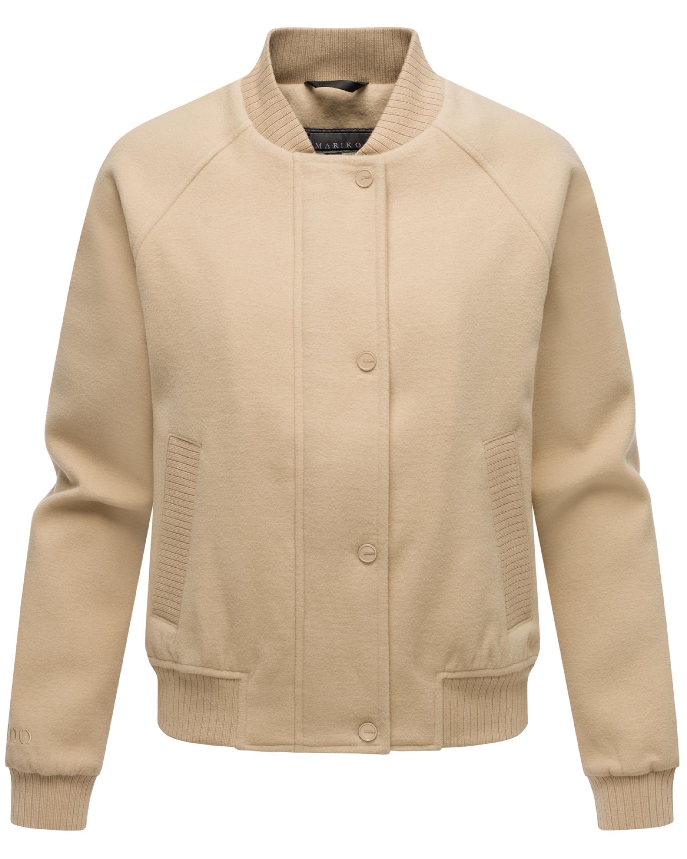 MARIKOO Demisezoninė striukė 'Zunaa 16' smėlio spalva