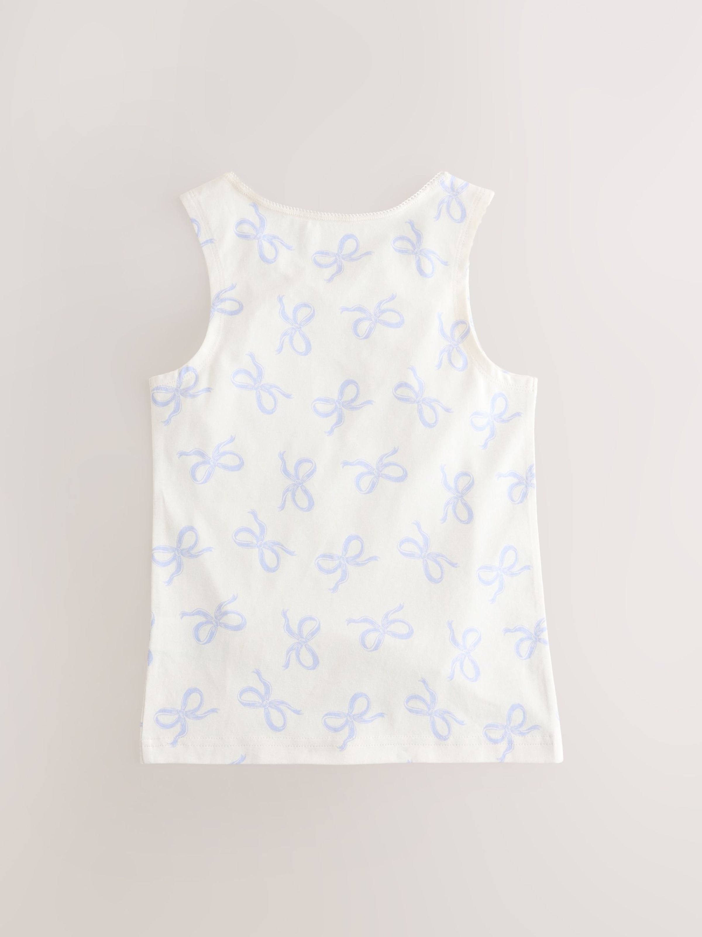 Next Apatiniai marškinėliai šviesiai mėlyna / balta