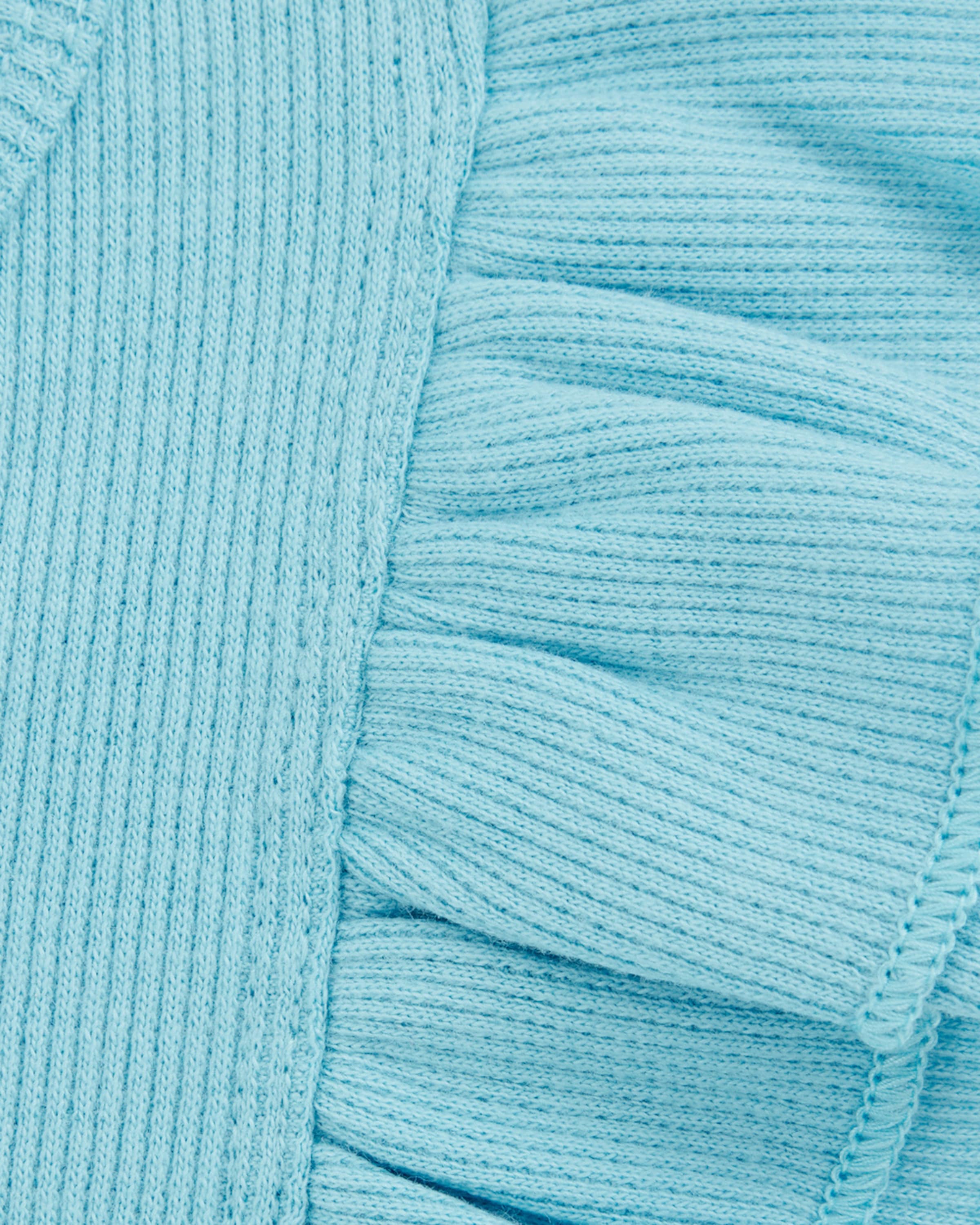 WE Fashion Marškinėliai šviesiai mėlyna