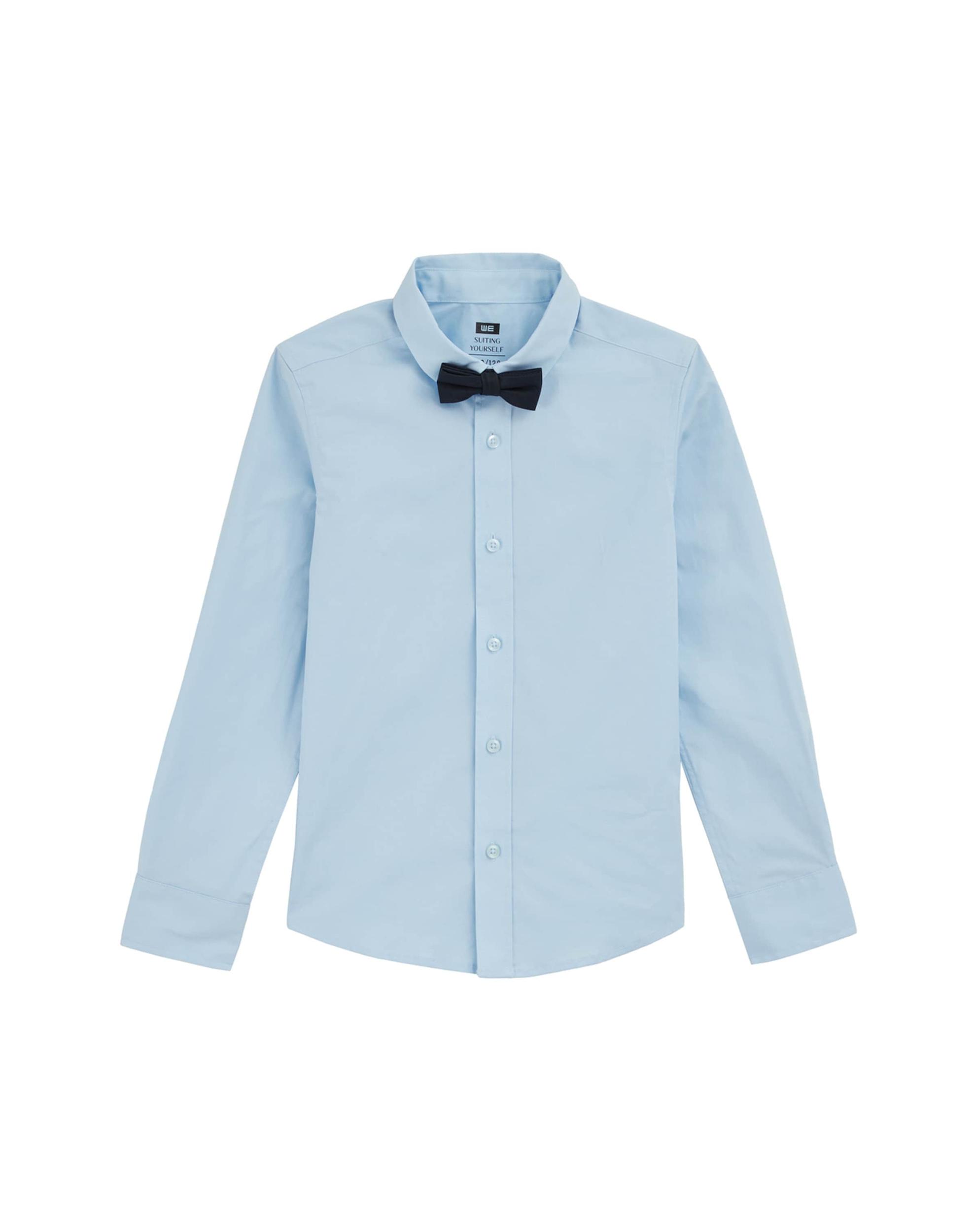 WE Fashion Marškiniai šviesiai mėlyna