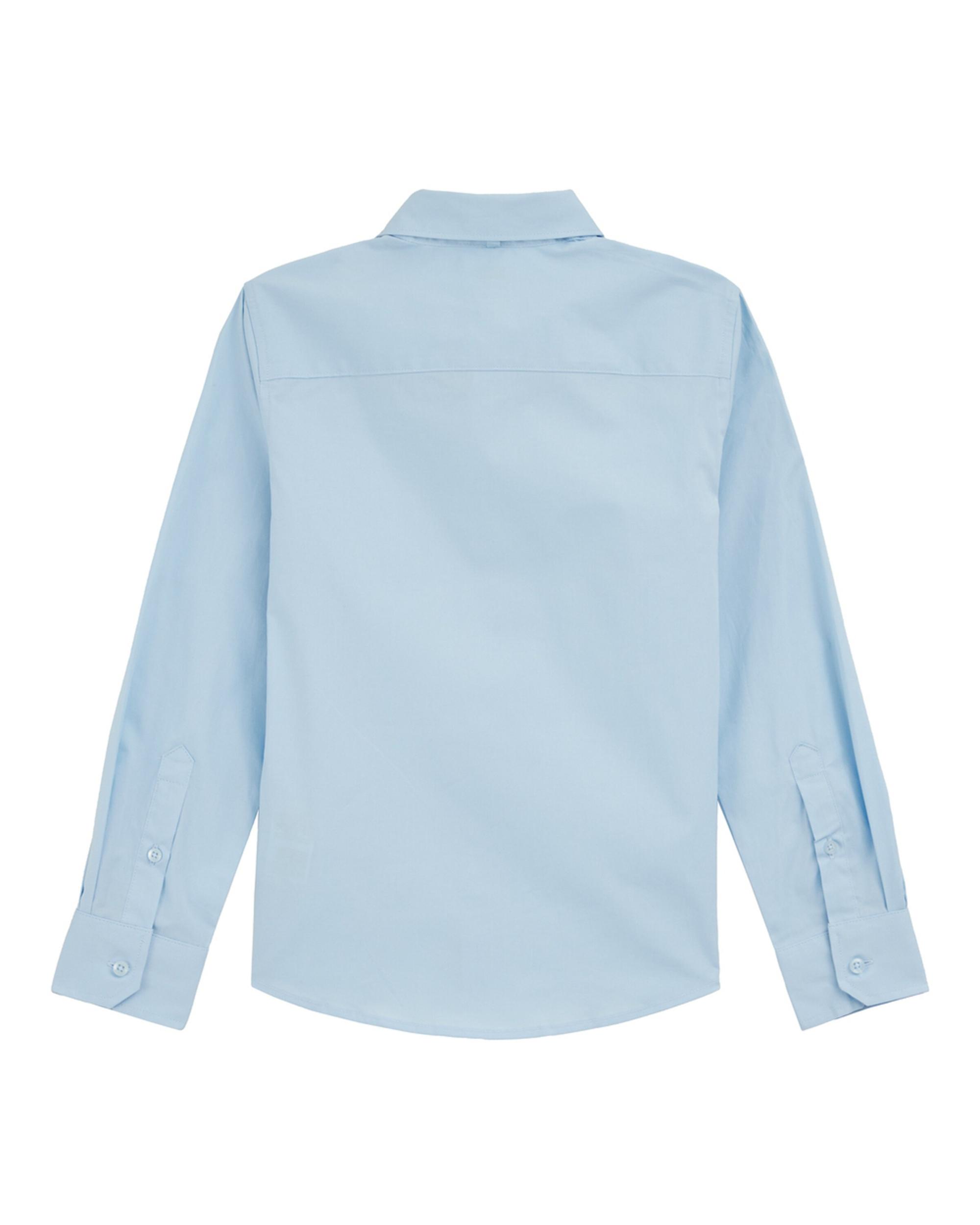 WE Fashion Marškiniai šviesiai mėlyna