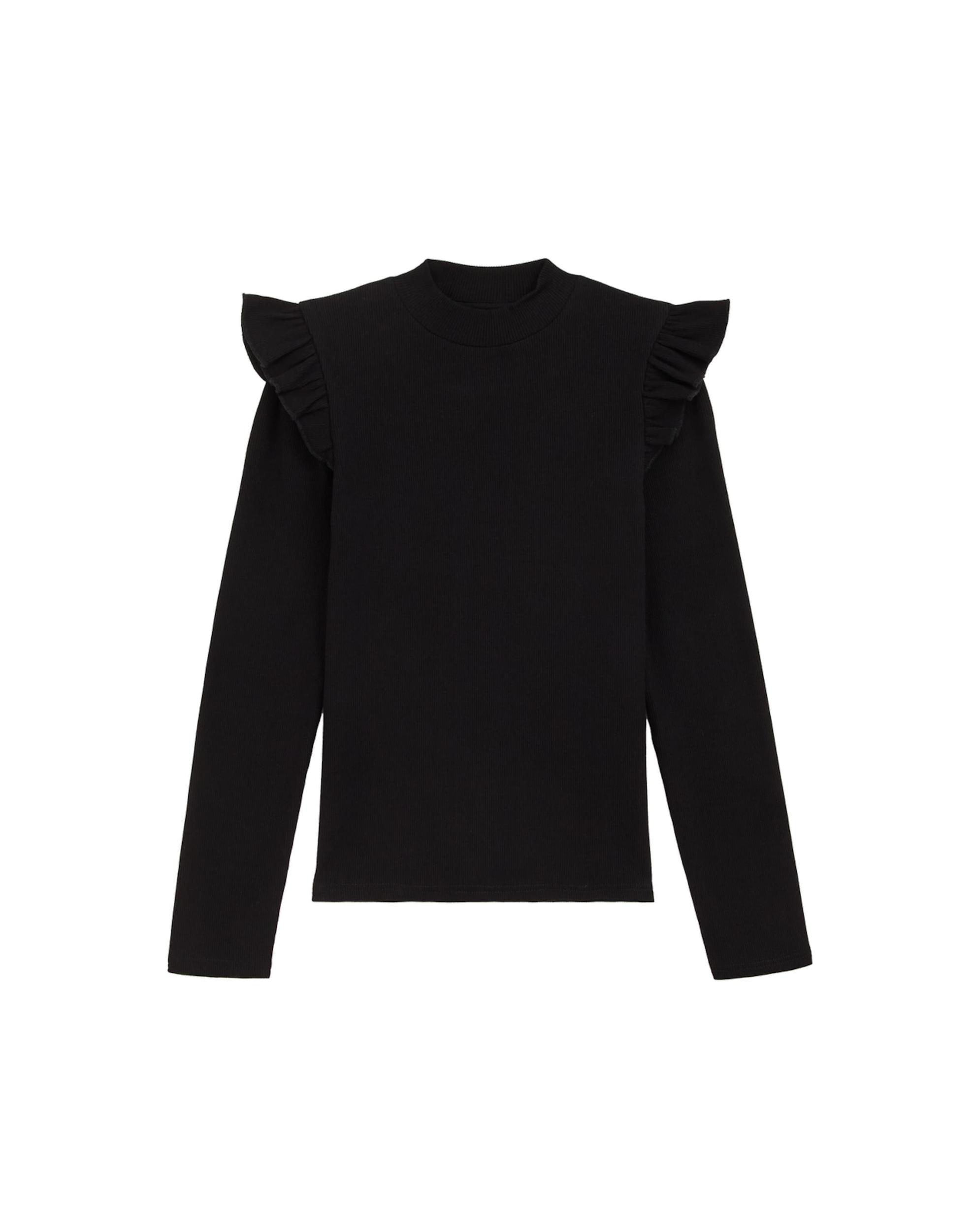 WE Fashion Marškinėliai juoda