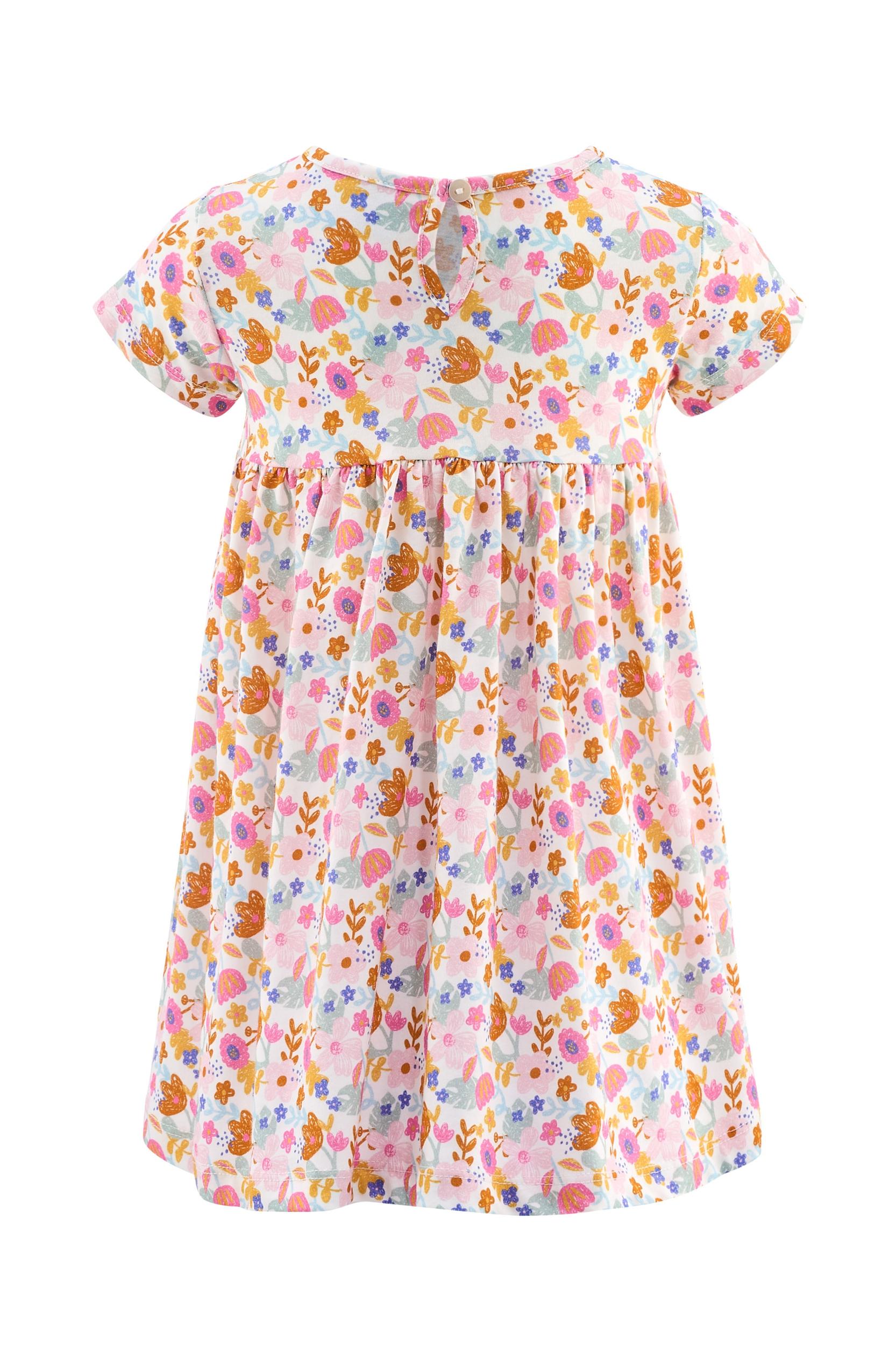 happy girls Suknelė šviesiai mėlyna / karamelės / šviesiai rožinė / tamsiai rožinė