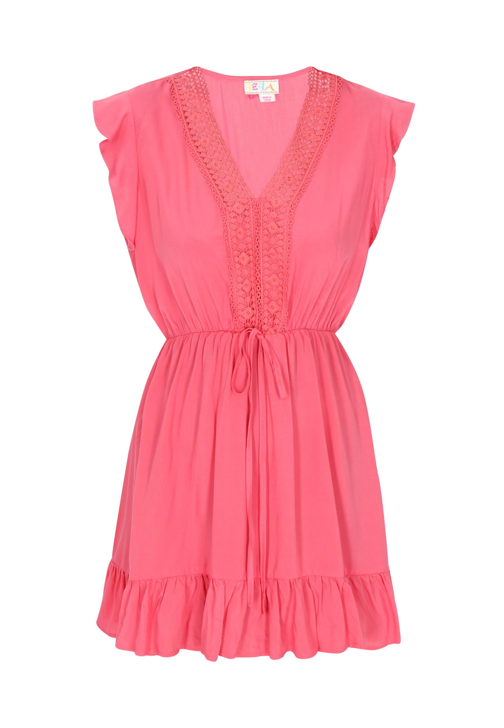 IZIA Vasarinė suknelė 'Boho' rožių spalva