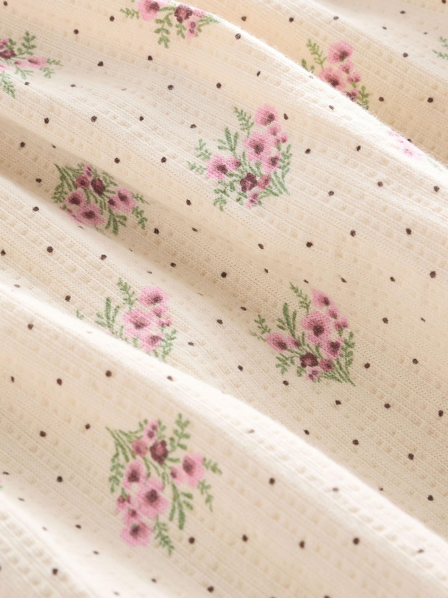 Next Suknelė kremo / žalia / rožių spalva / juoda