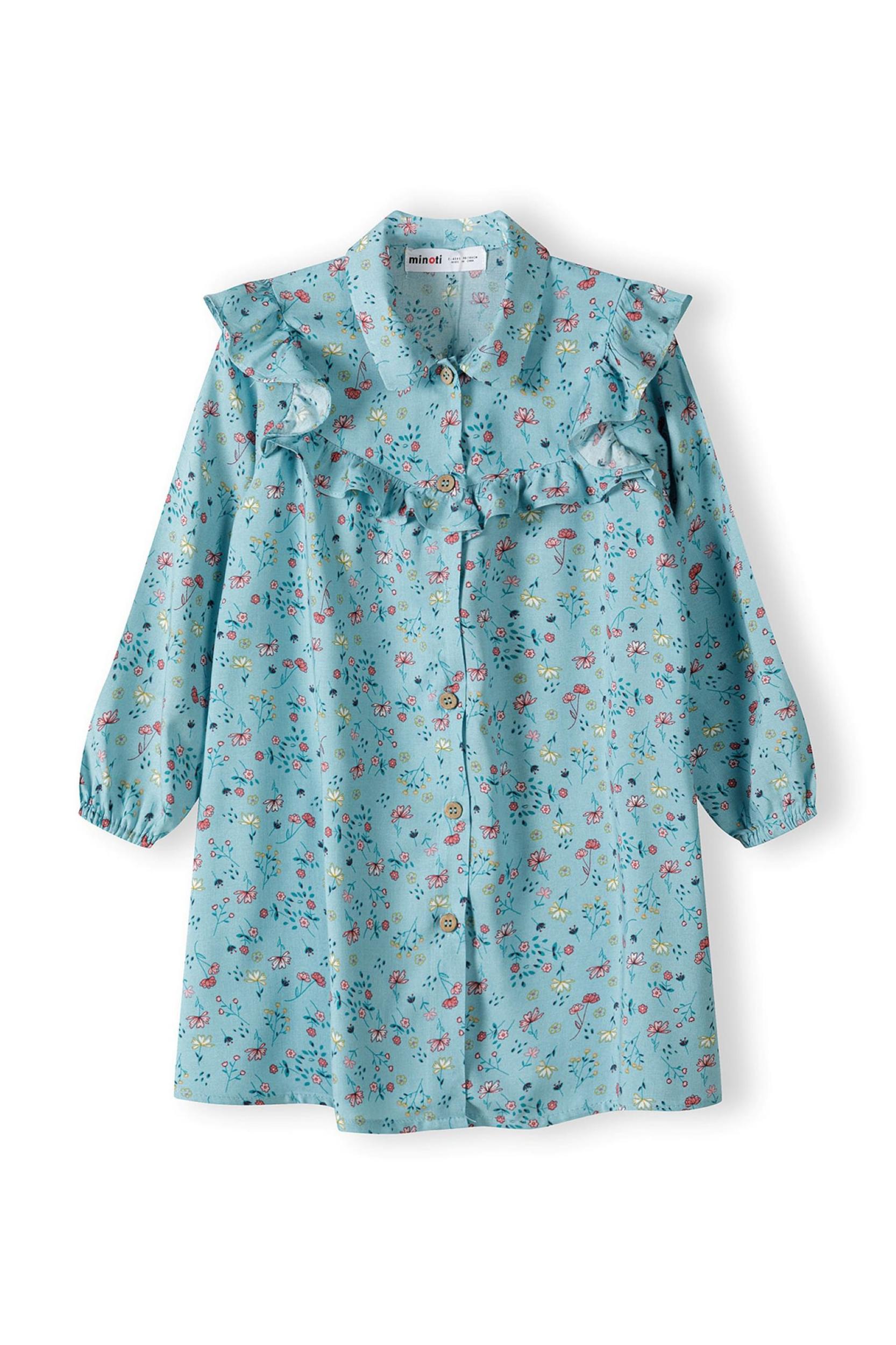 MINOTI Suknelė vandens spalva / geltona / raudona / juoda