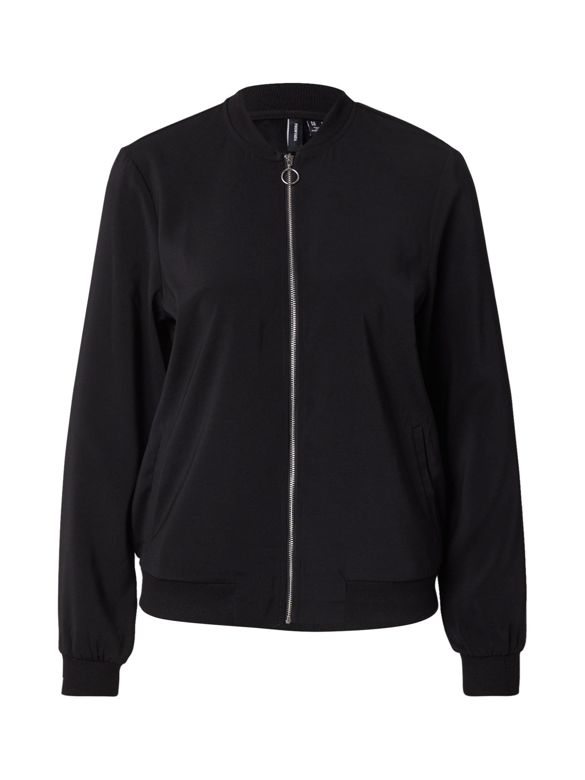 VERO MODA Demisezoninė striukė juoda