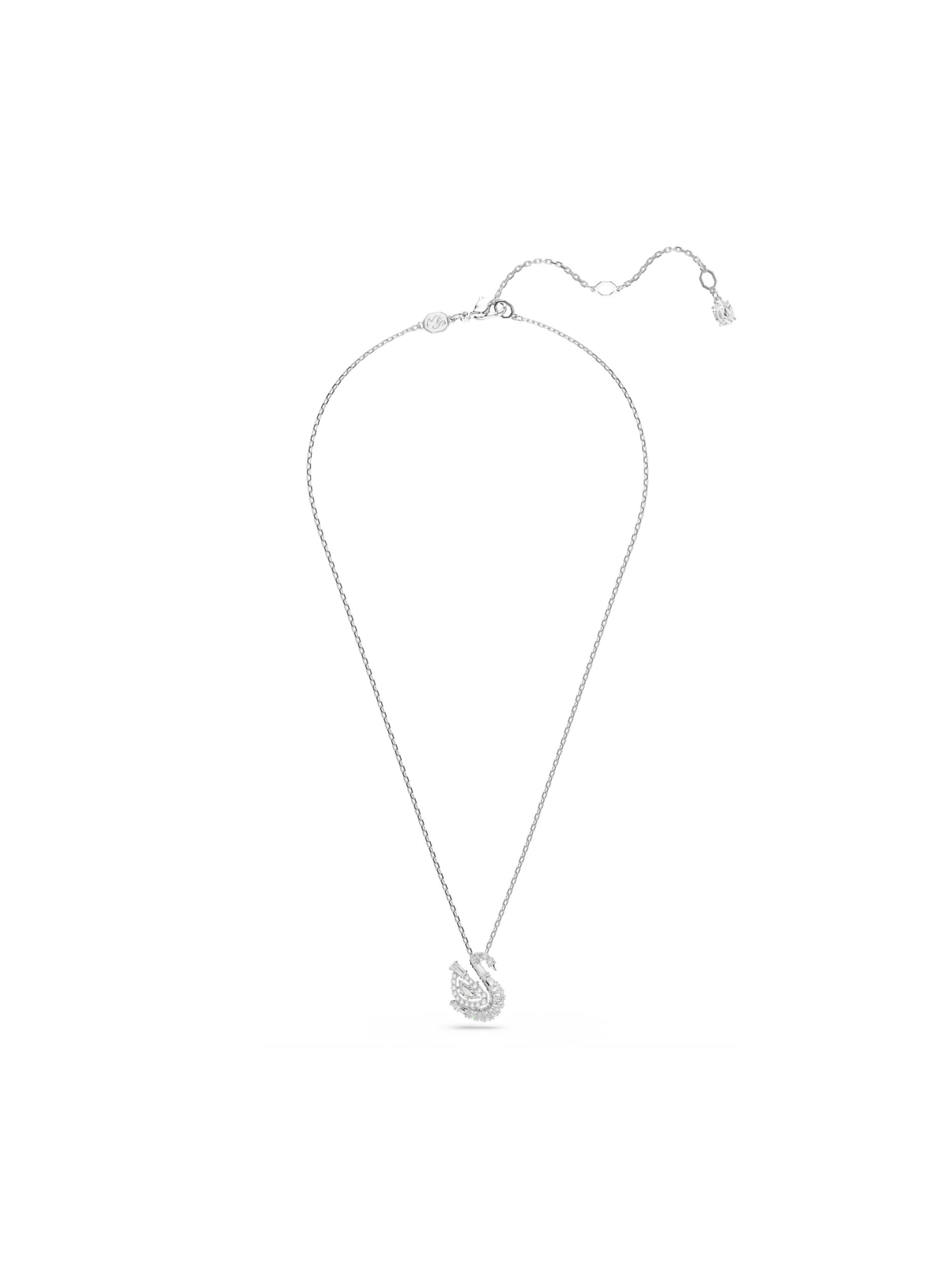 Swarovski Grandinėlė 'Swan' sidabrinė / skaidri spalva