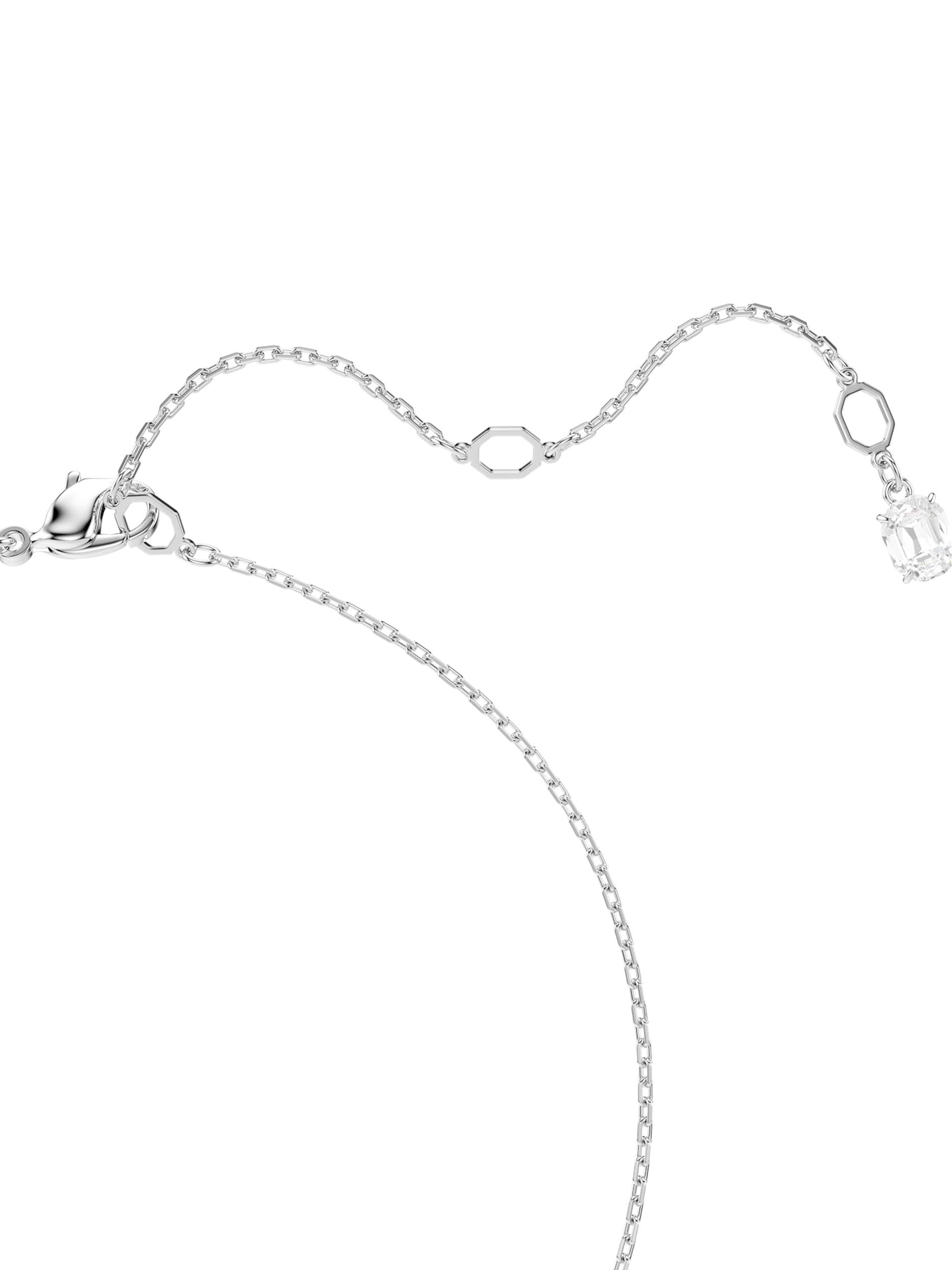 Swarovski Grandinėlė 'Swan' sidabrinė / skaidri spalva