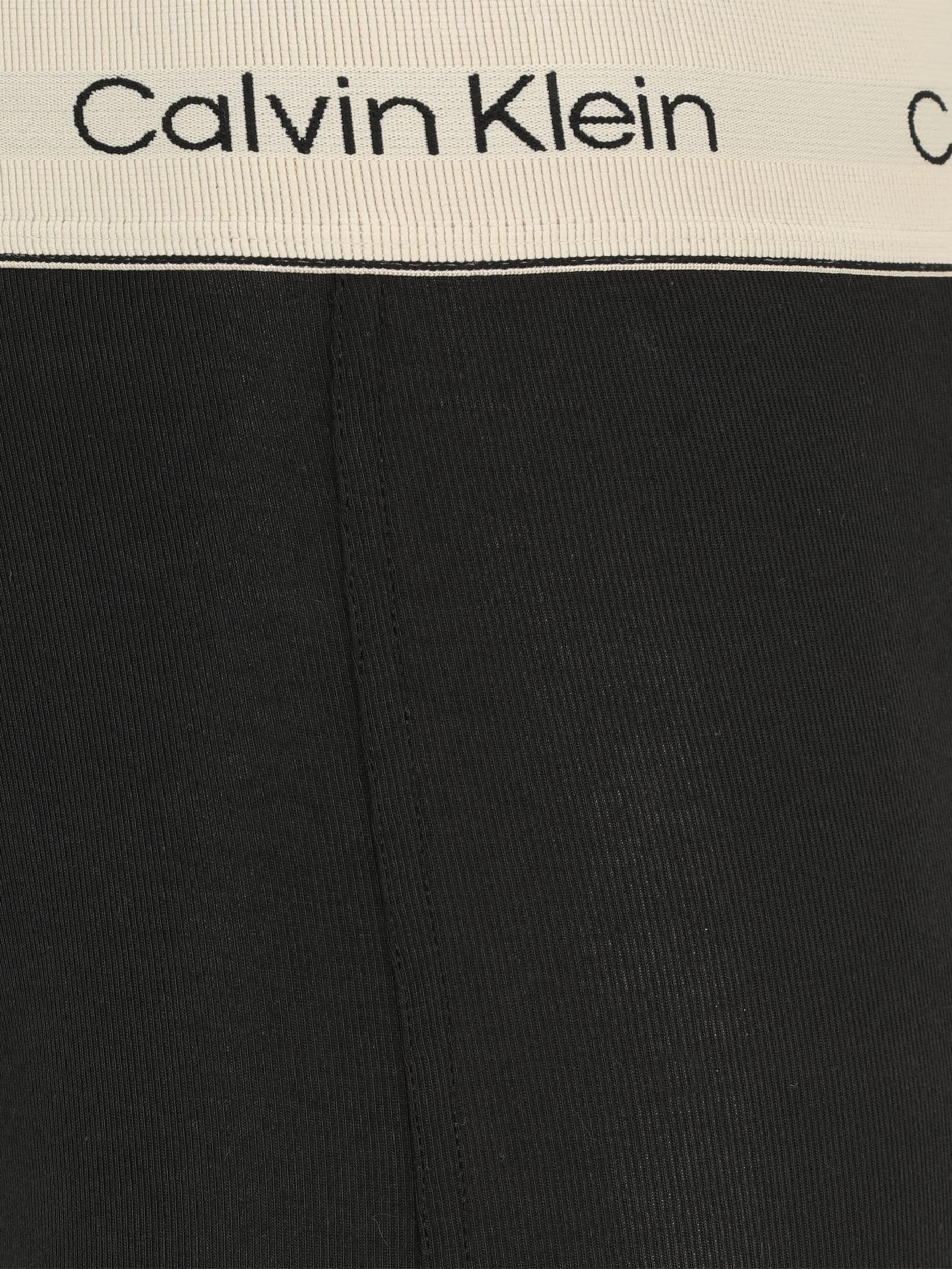 Calvin Klein Underwear Boxer trumpikės gelsvai pilka spalva / juoda