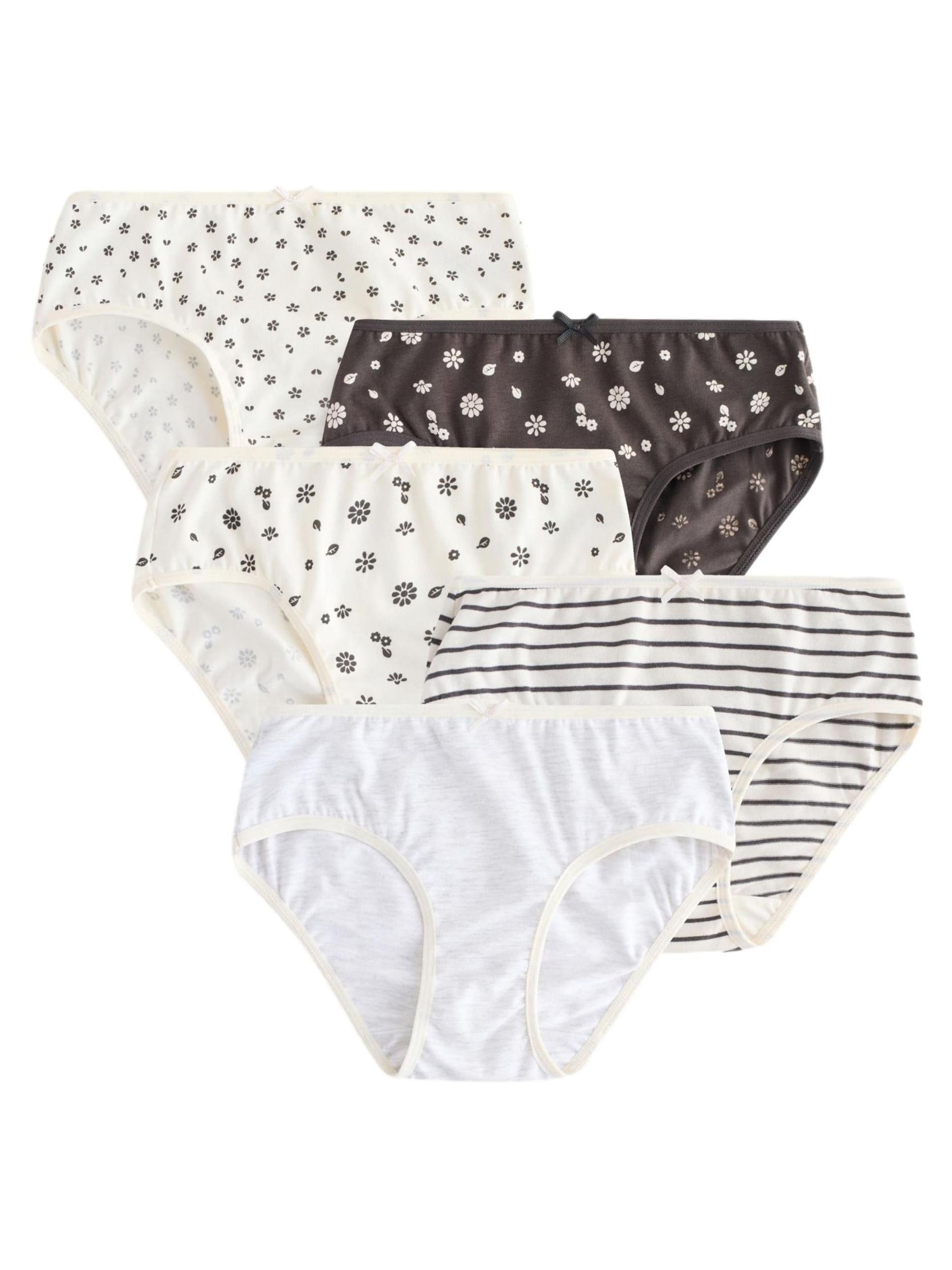 Next Apatinės kelnaitės juoda / balta / balkšva