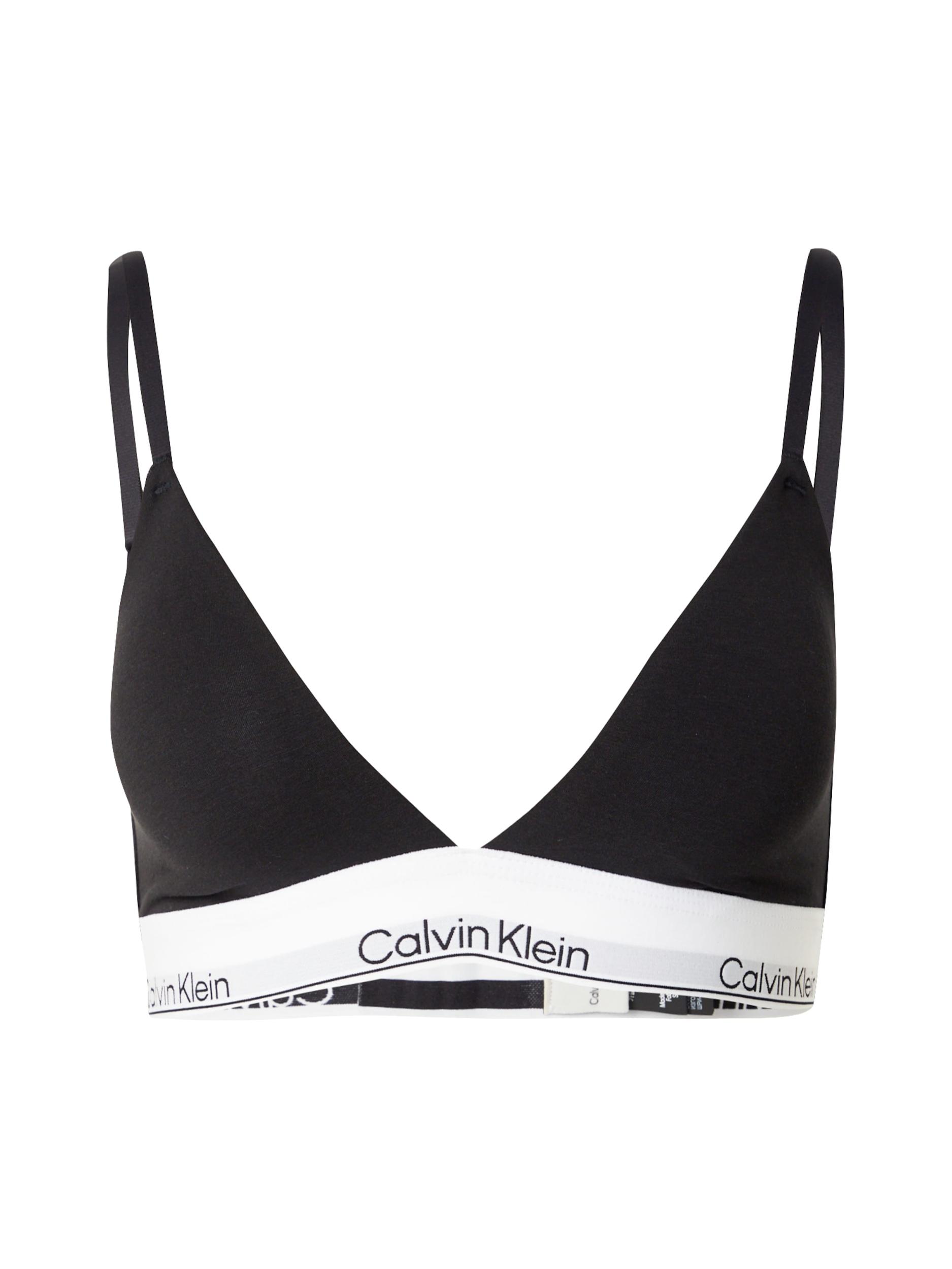 Calvin Klein Underwear Liemenėlė juoda / balta