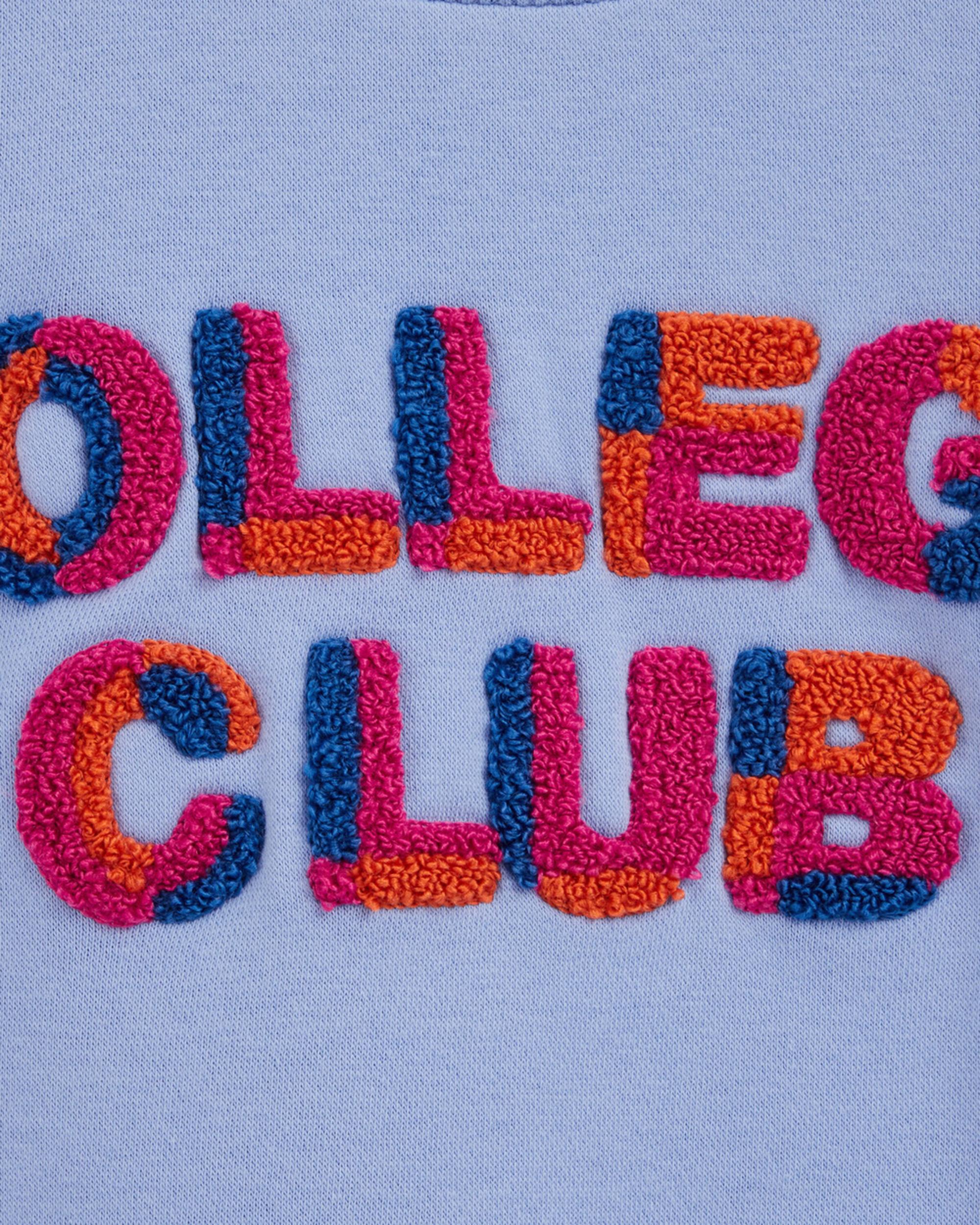 WE Fashion Megztinis be užsegimo šviesiai mėlyna / tamsiai mėlyna / omarų spalva / rožinė