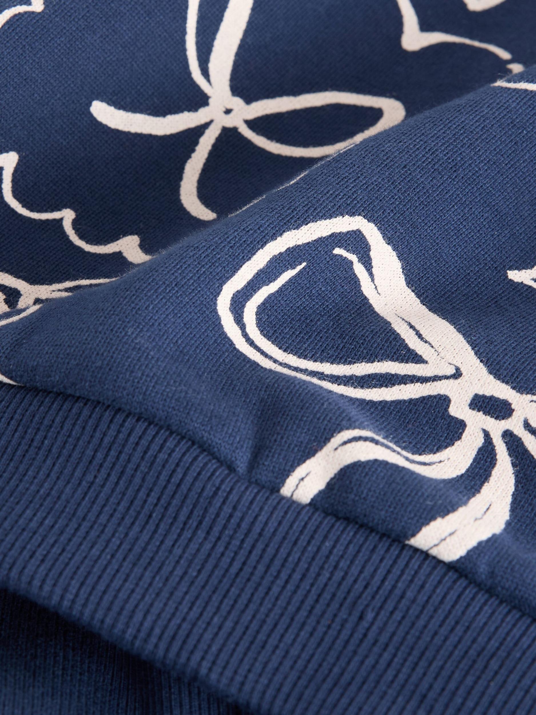 Next Rinkinys tamsiai mėlyna / balta