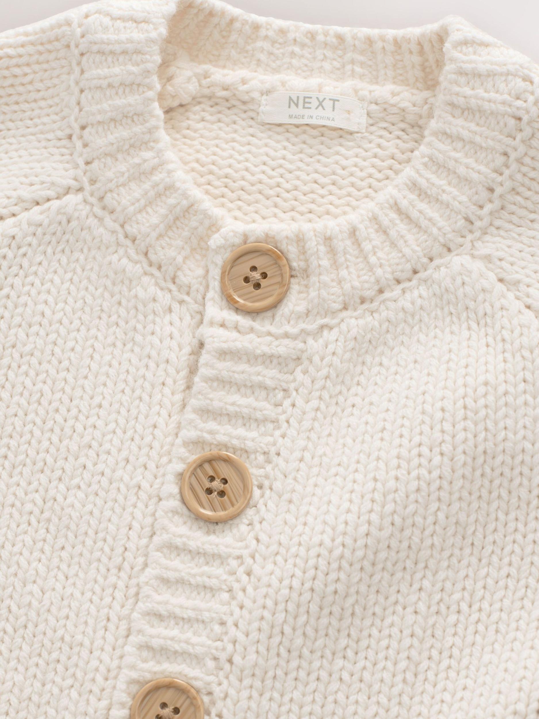 Next Kardiganas kremo / brokato spalva / žalia / juoda