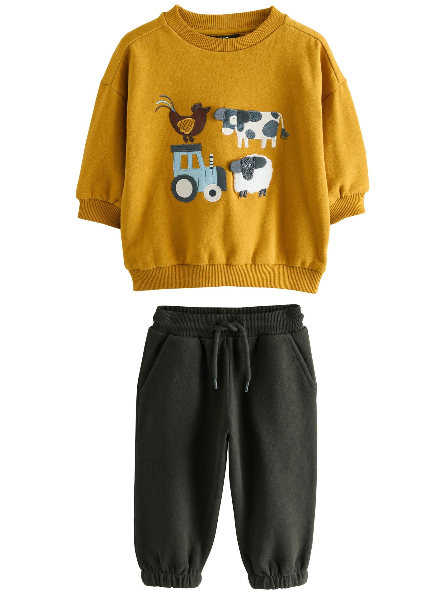 Next Rinkinys šviesiai mėlyna / geltona / tamsiai žalia / balta