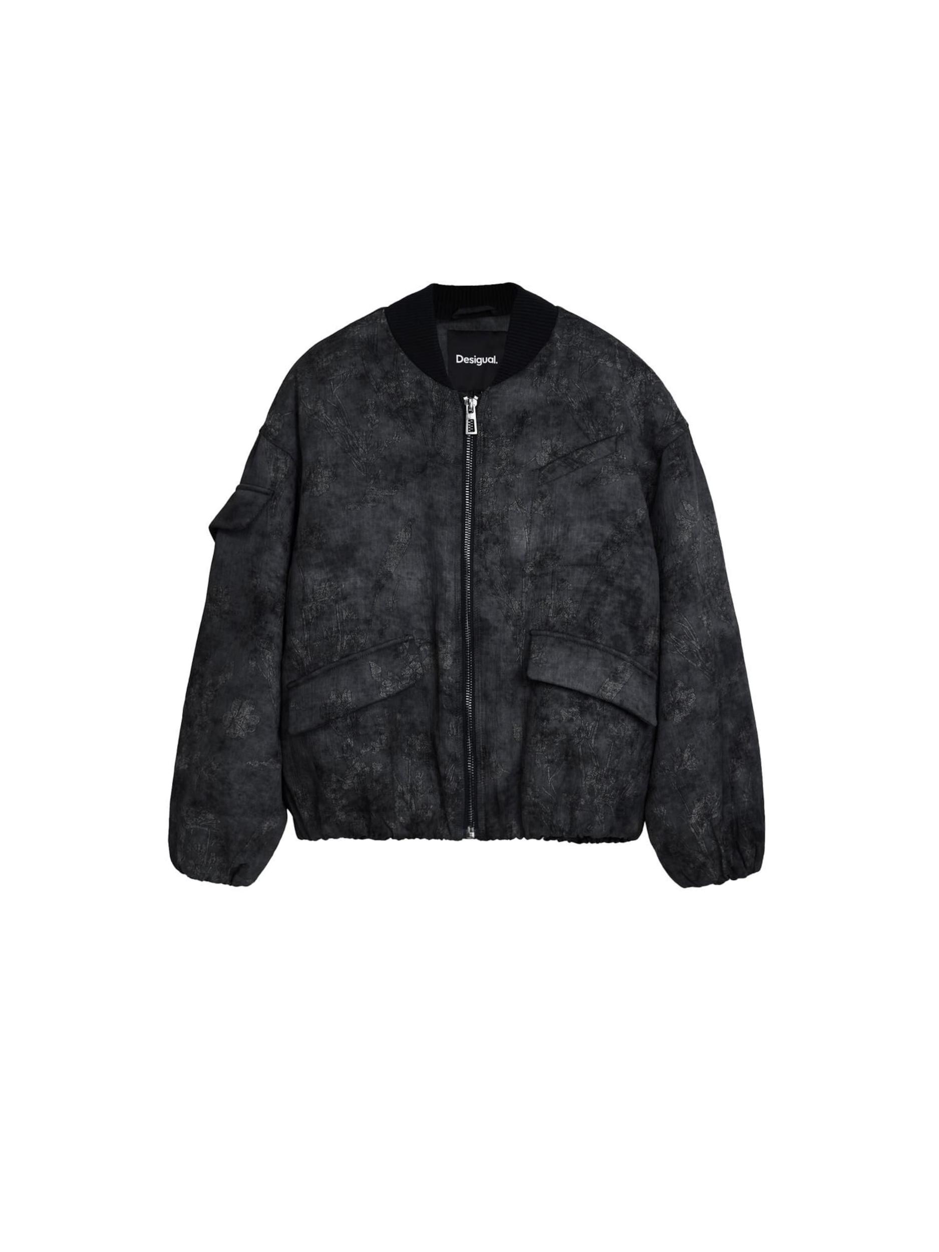 Desigual Demisezoninė striukė juoda