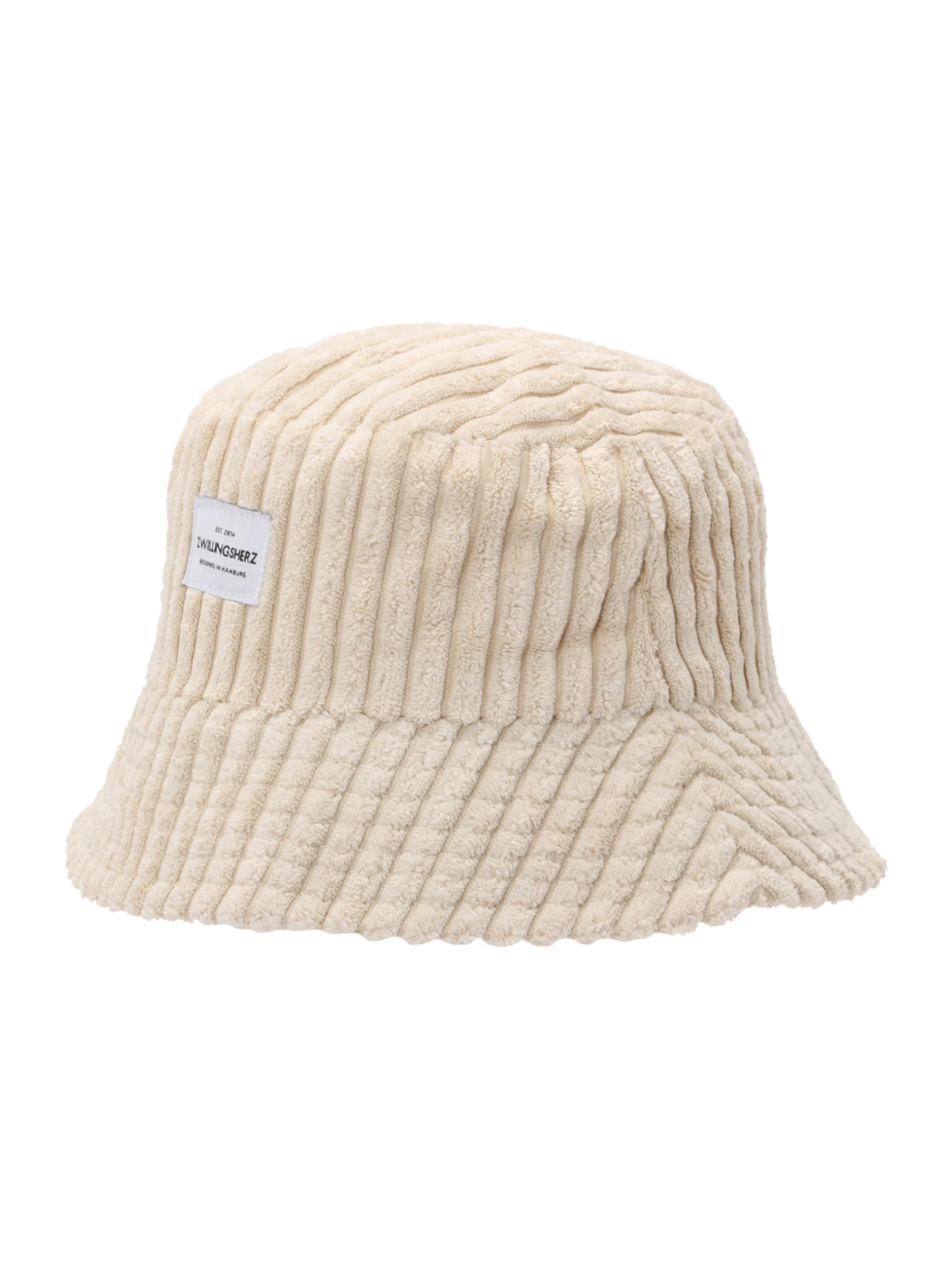 Zwillingsherz Skrybėlaitė vilnos balta