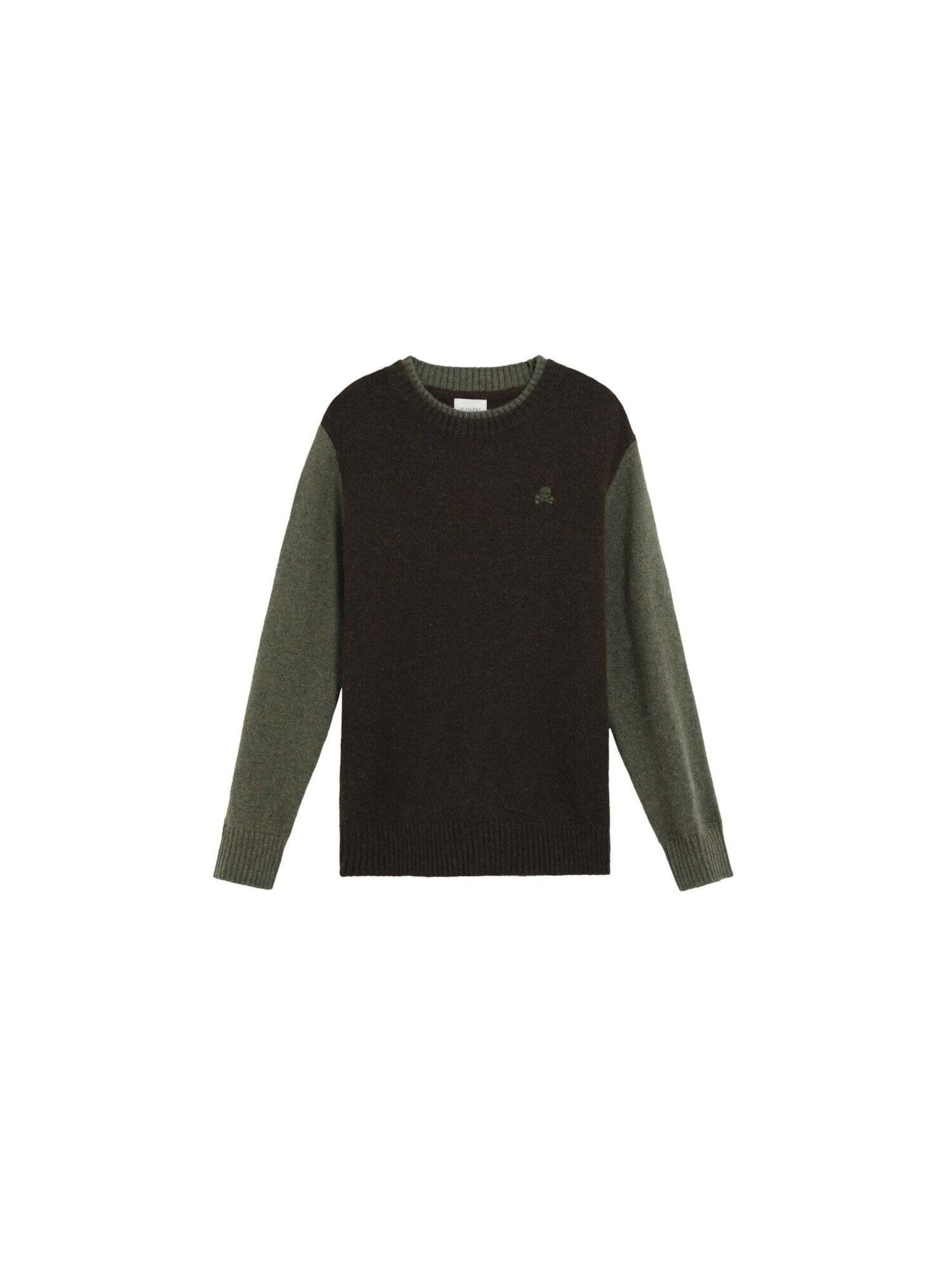 Scalpers Megztinis alyvuogių spalva / juoda