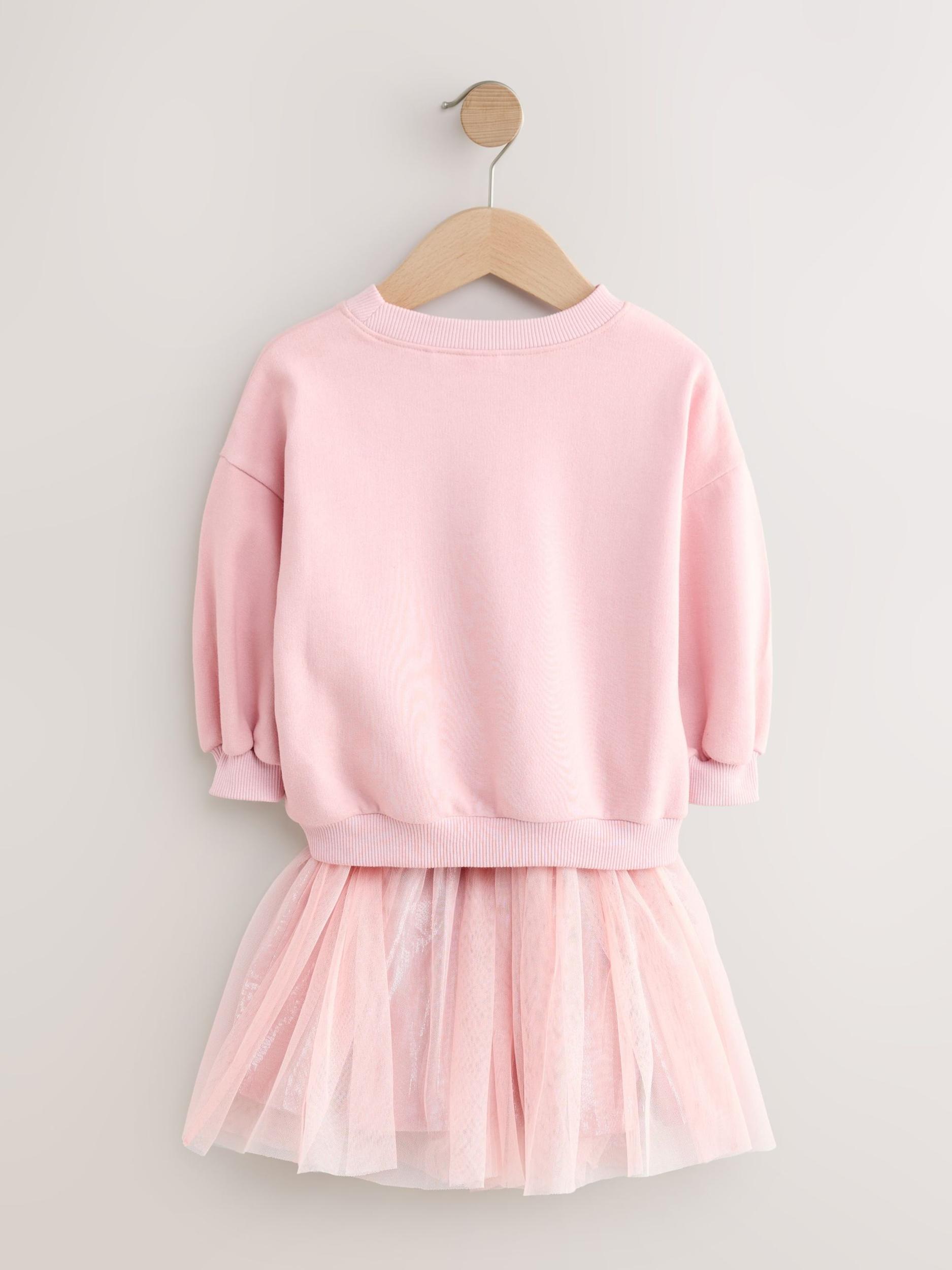 Next Rinkinys žalia / purpurinė / rožių spalva / balta