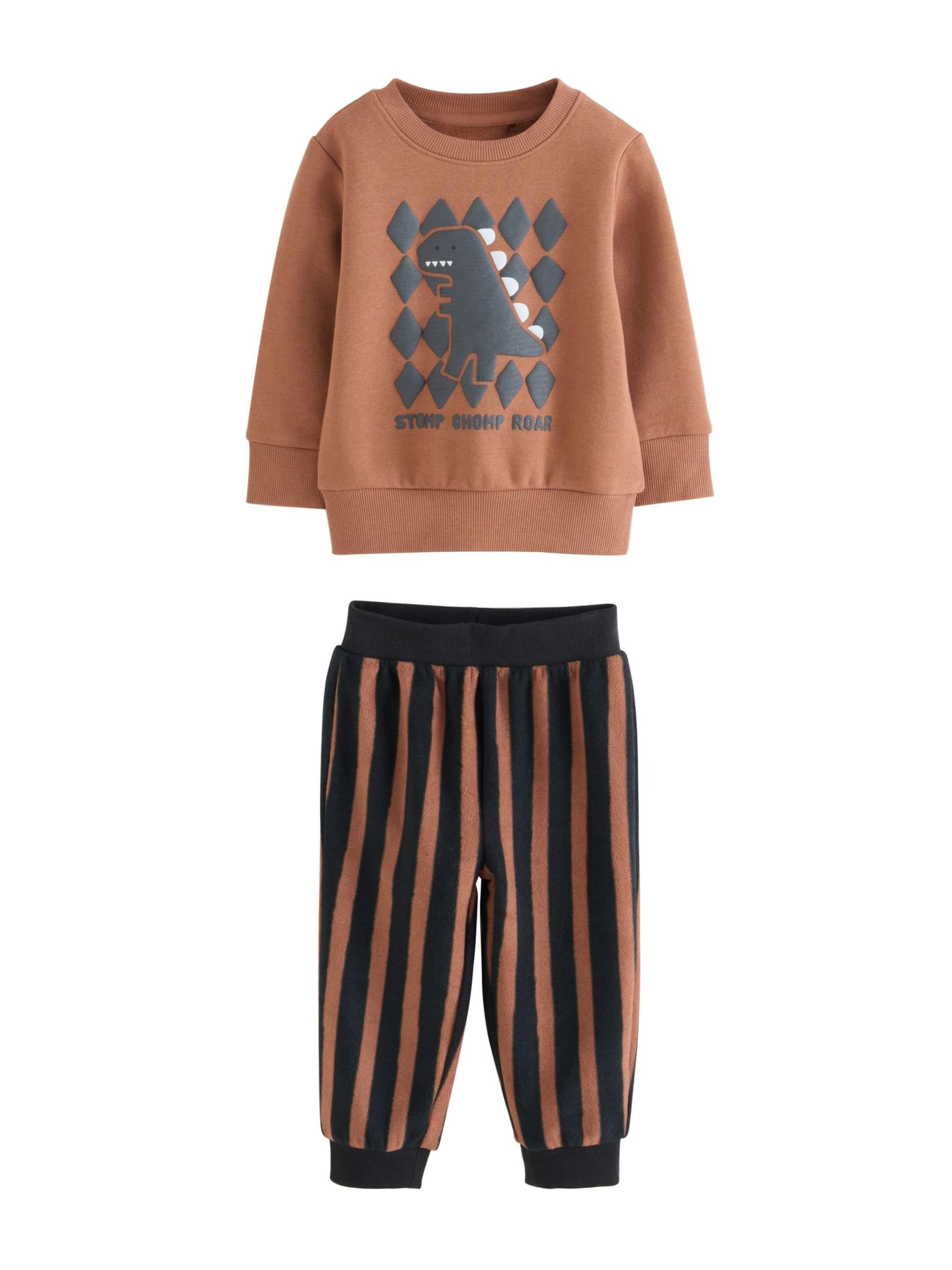 Next Miego kostiumas tamsiai mėlyna / ruda / juoda / balta