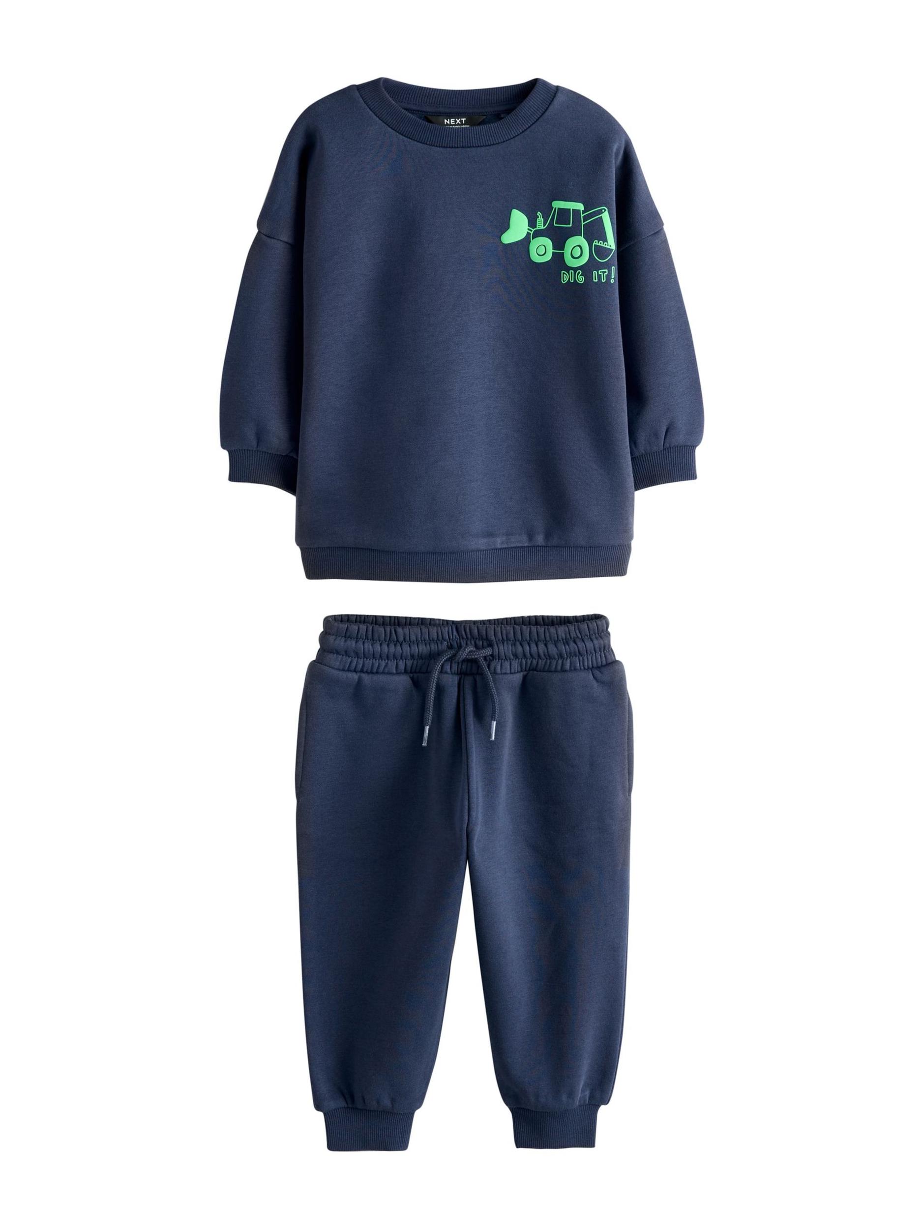 Next Rinkinys tamsiai mėlyna / šviesiai žalia