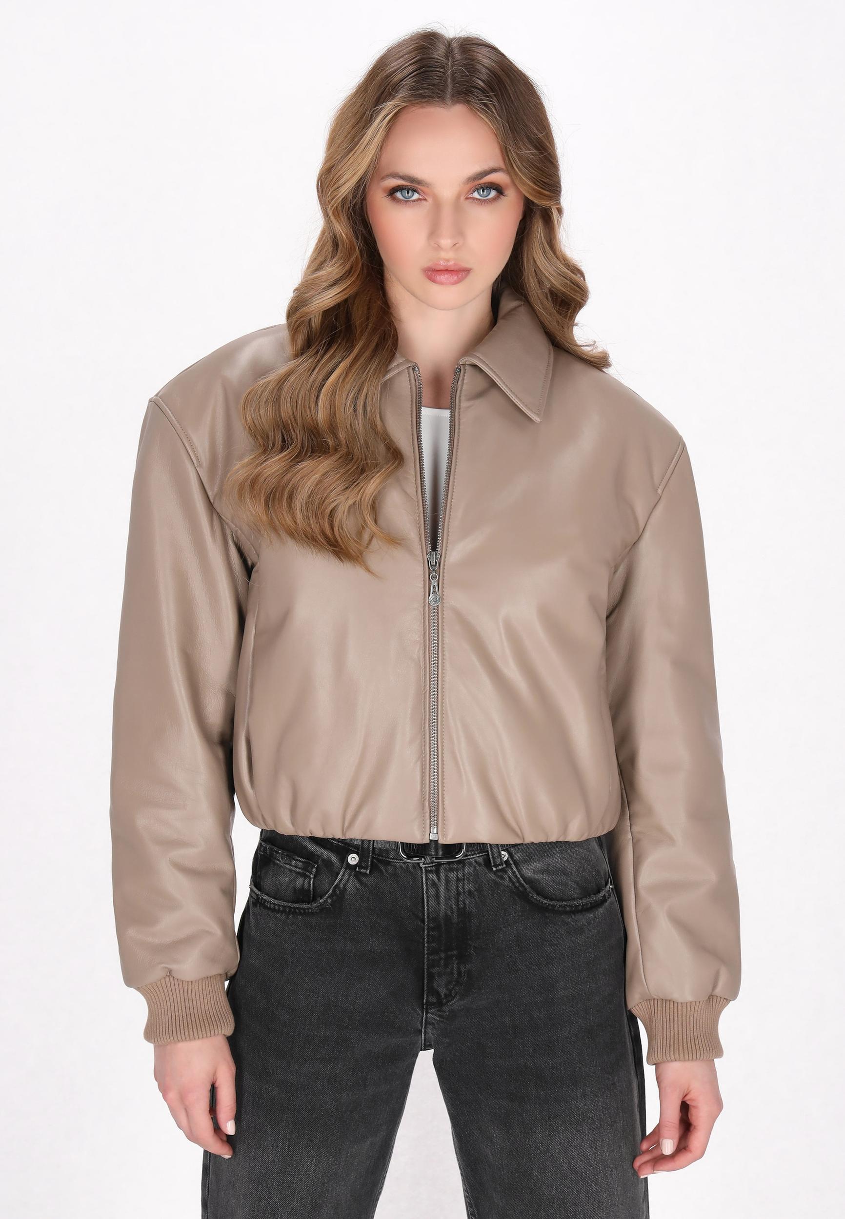 DreiMaster Vintage Demisezoninė striukė rusvai pilka