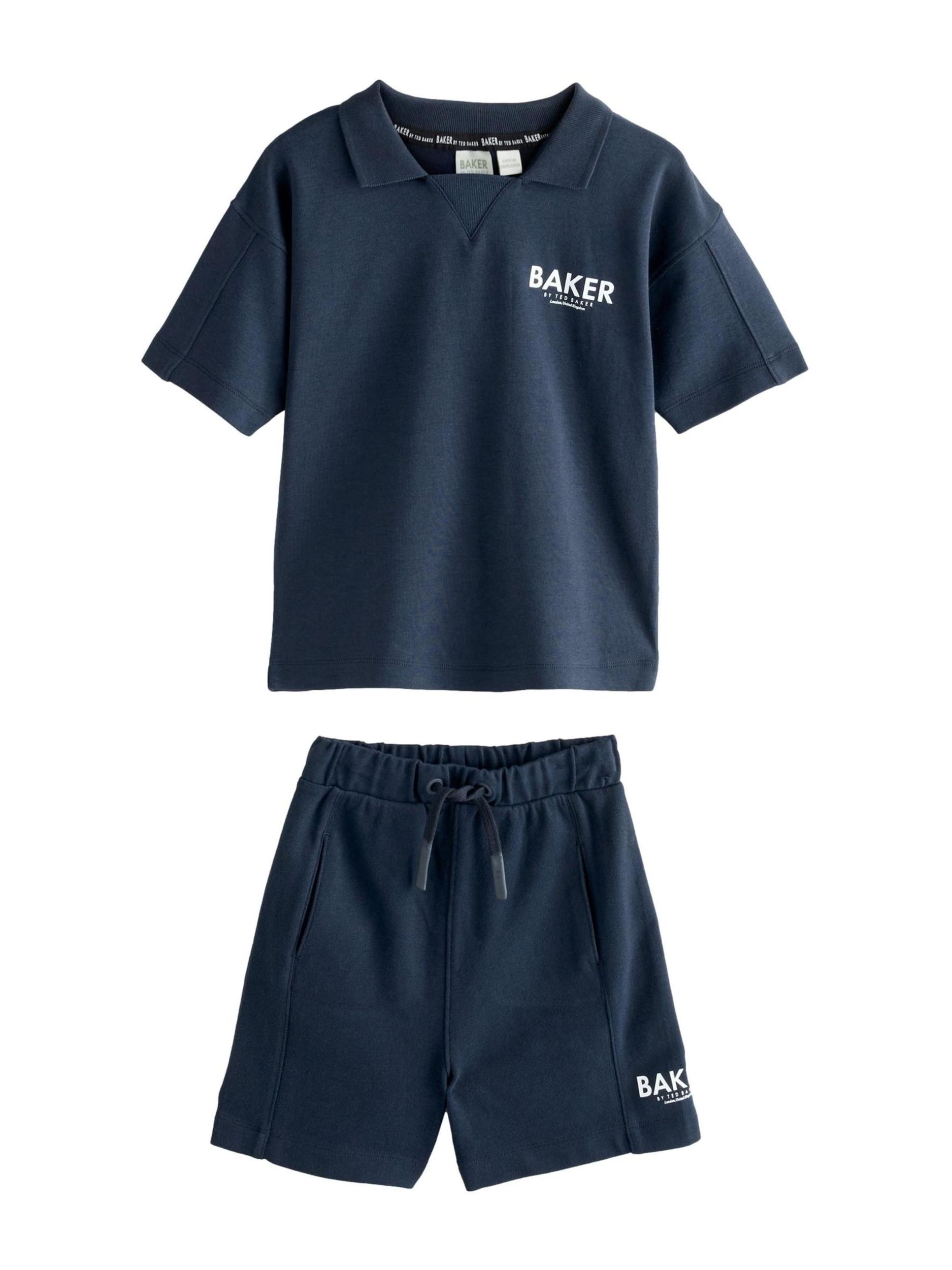 Baker by Ted Baker Rinkinys tamsiai mėlyna / balta