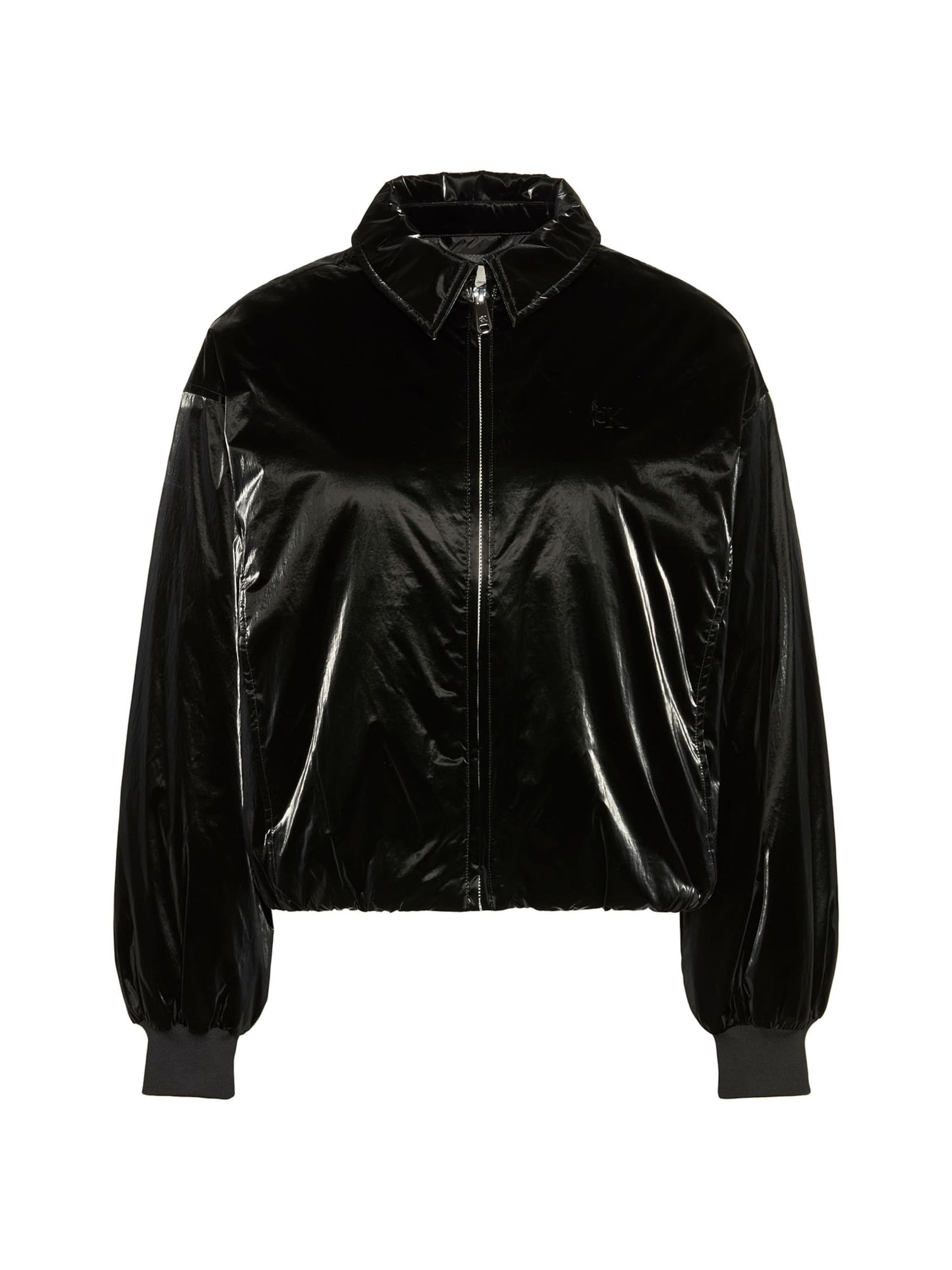 Calvin Klein Jeans Demisezoninė striukė juoda