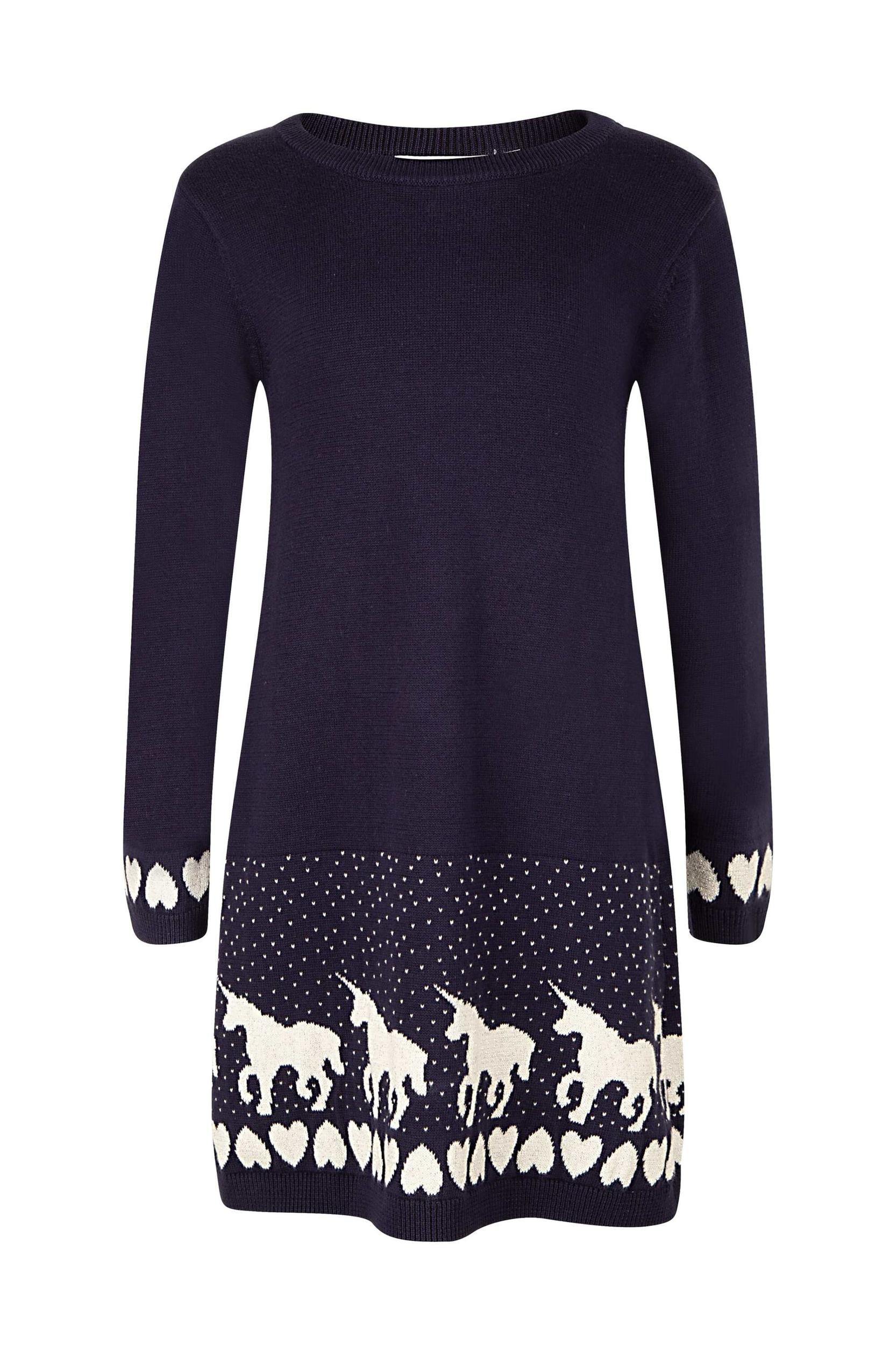 happy girls Suknelė tamsiai mėlyna / balta