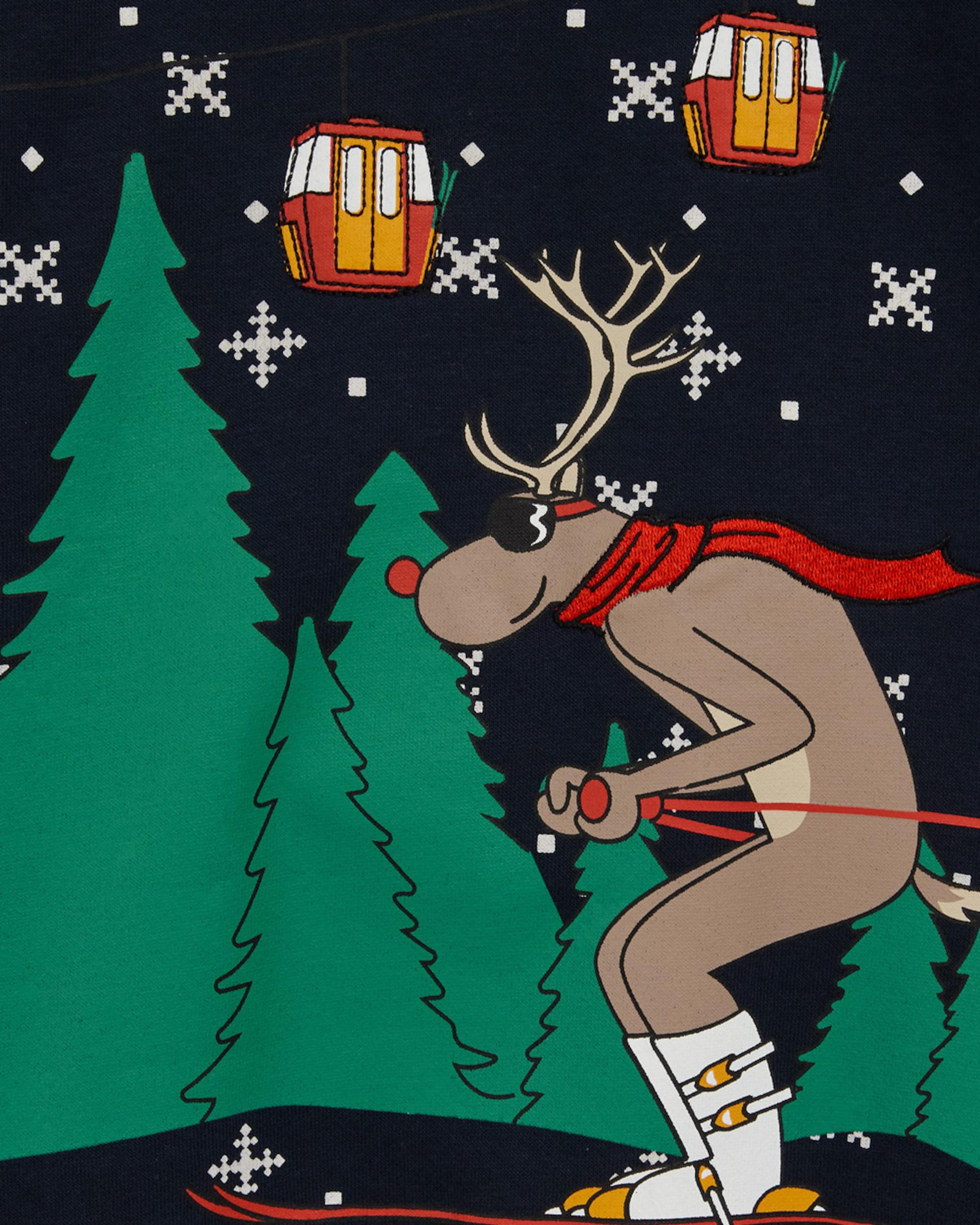 WE Fashion Megztinis be užsegimo tamsiai mėlyna jūros spalva / mišrios spalvos