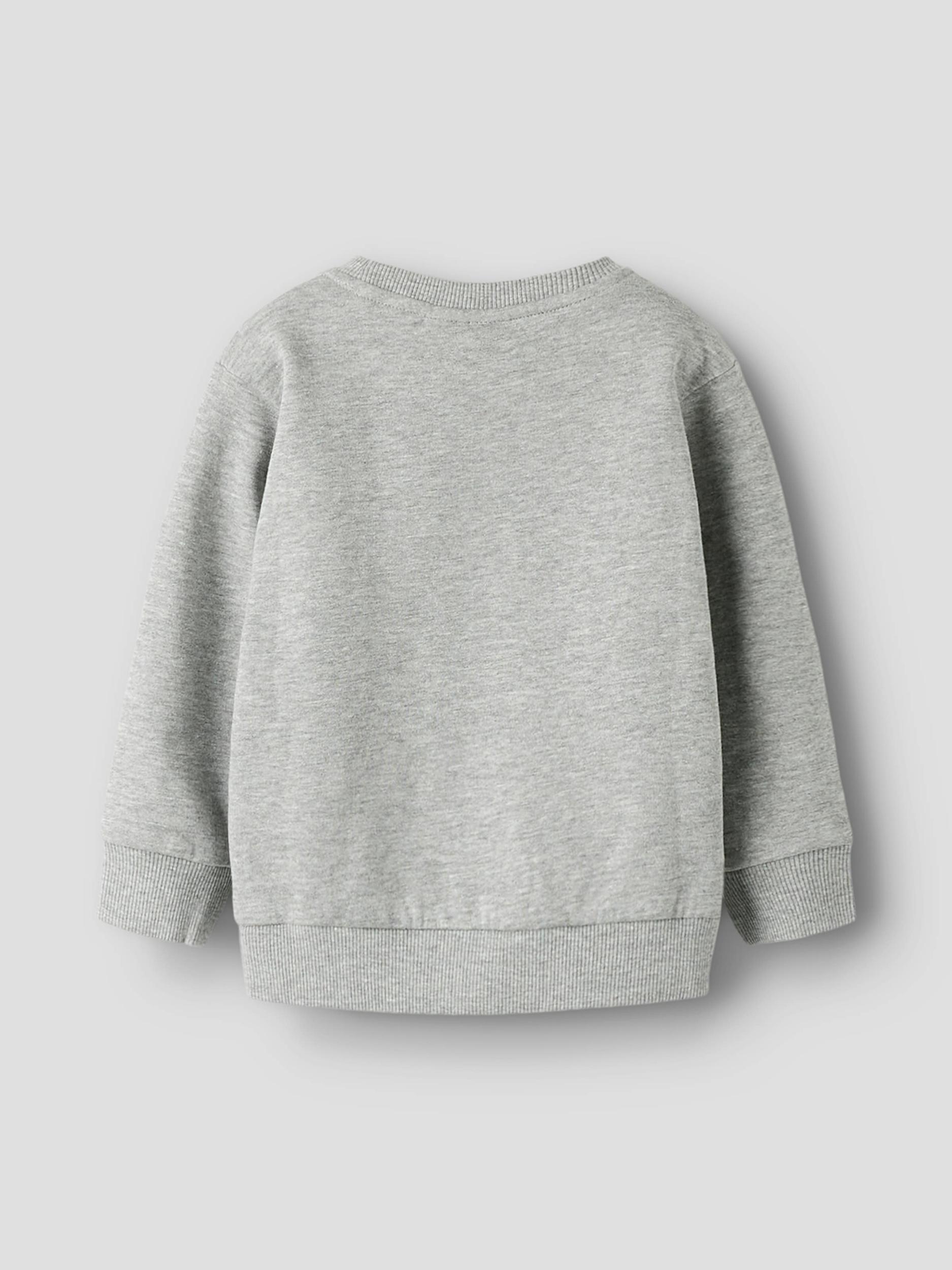 NAME IT Megztinis be užsegimo 'NMMSIKKO' šviesiai mėlyna / margai pilka / oranžinė