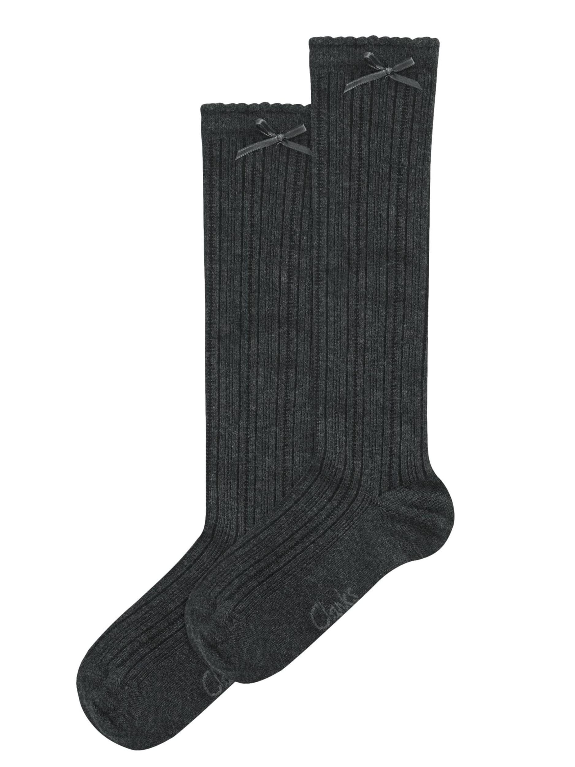 CLARKS Kojinės antracito spalva