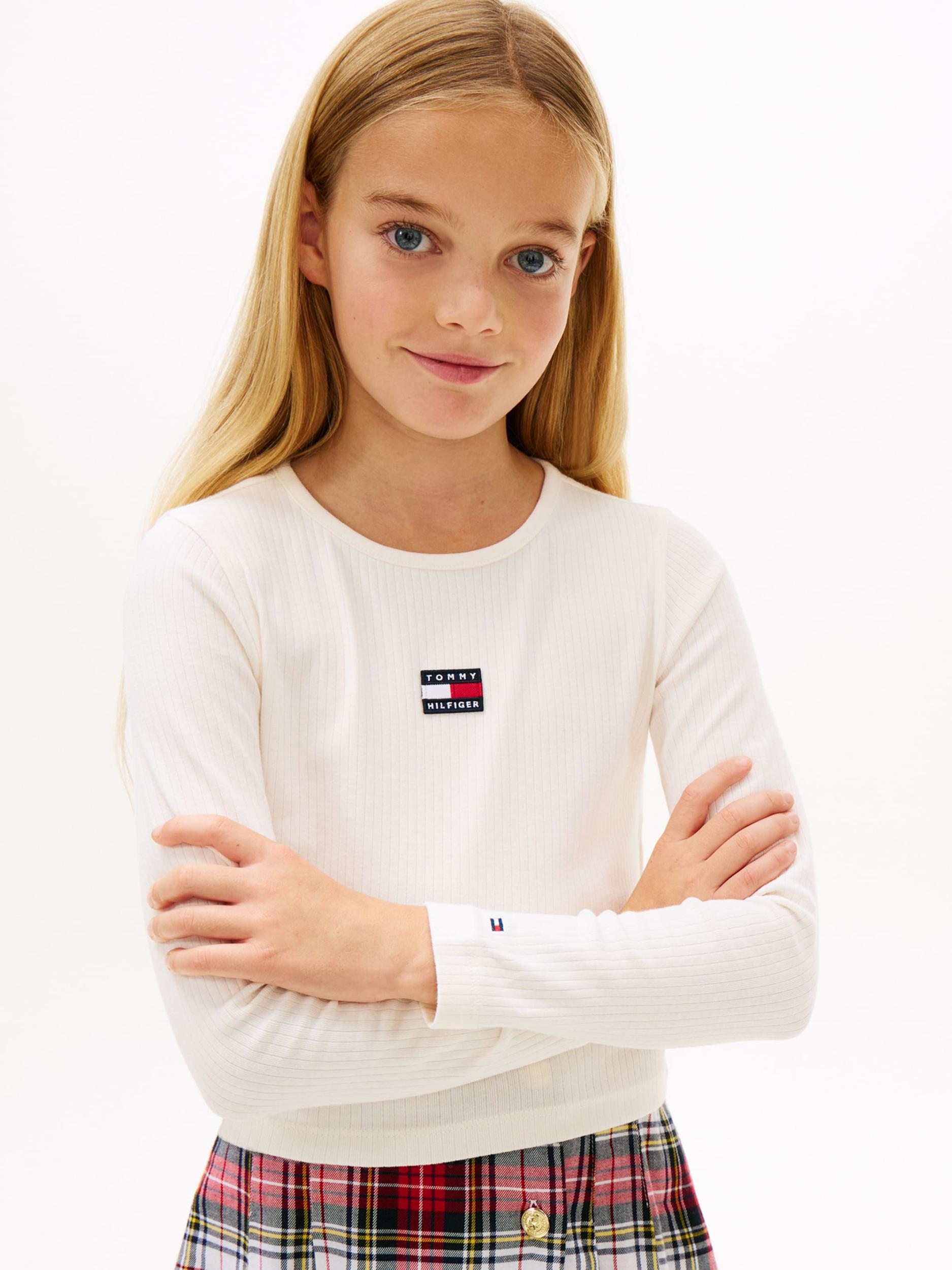 TOMMY HILFIGER Marškinėliai 'HERITAGE' balta