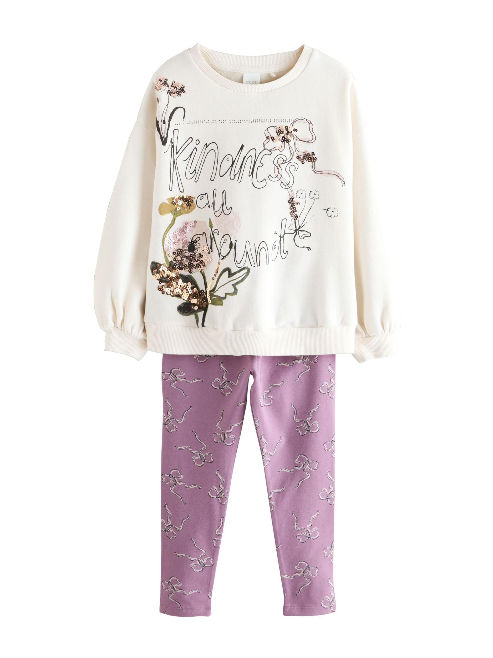 Next Rinkinys gelsvai pilka spalva / žalia / purpurinė / juoda