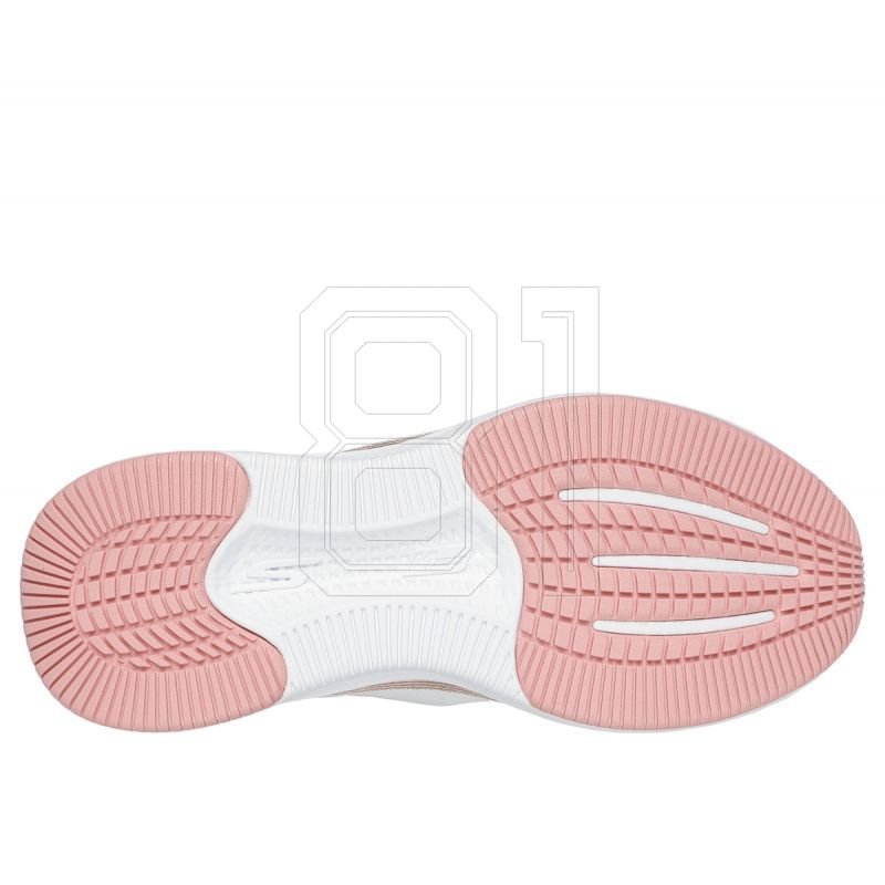 OEM Sportbačiai moterims balti tekstiliniai bėgimui Skechers