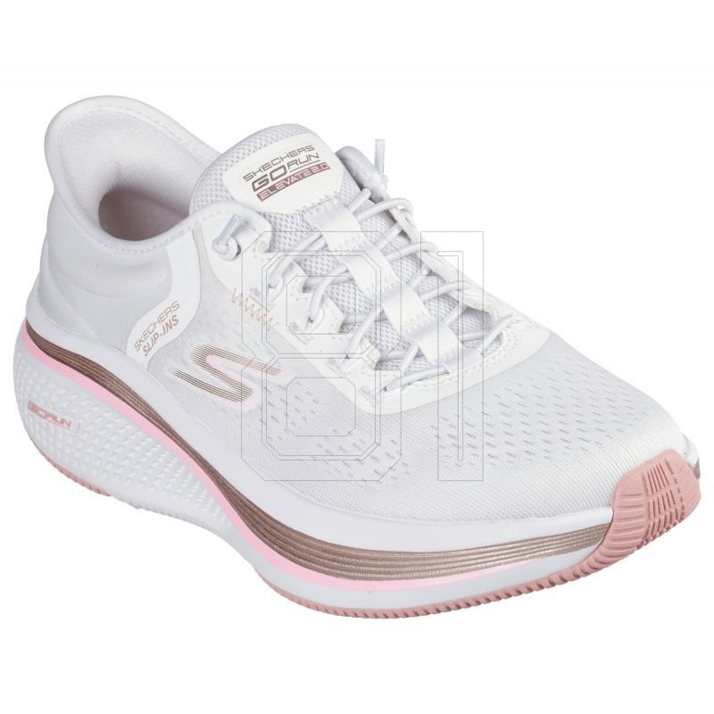 OEM Sportbačiai moterims balti tekstiliniai bėgimui Skechers