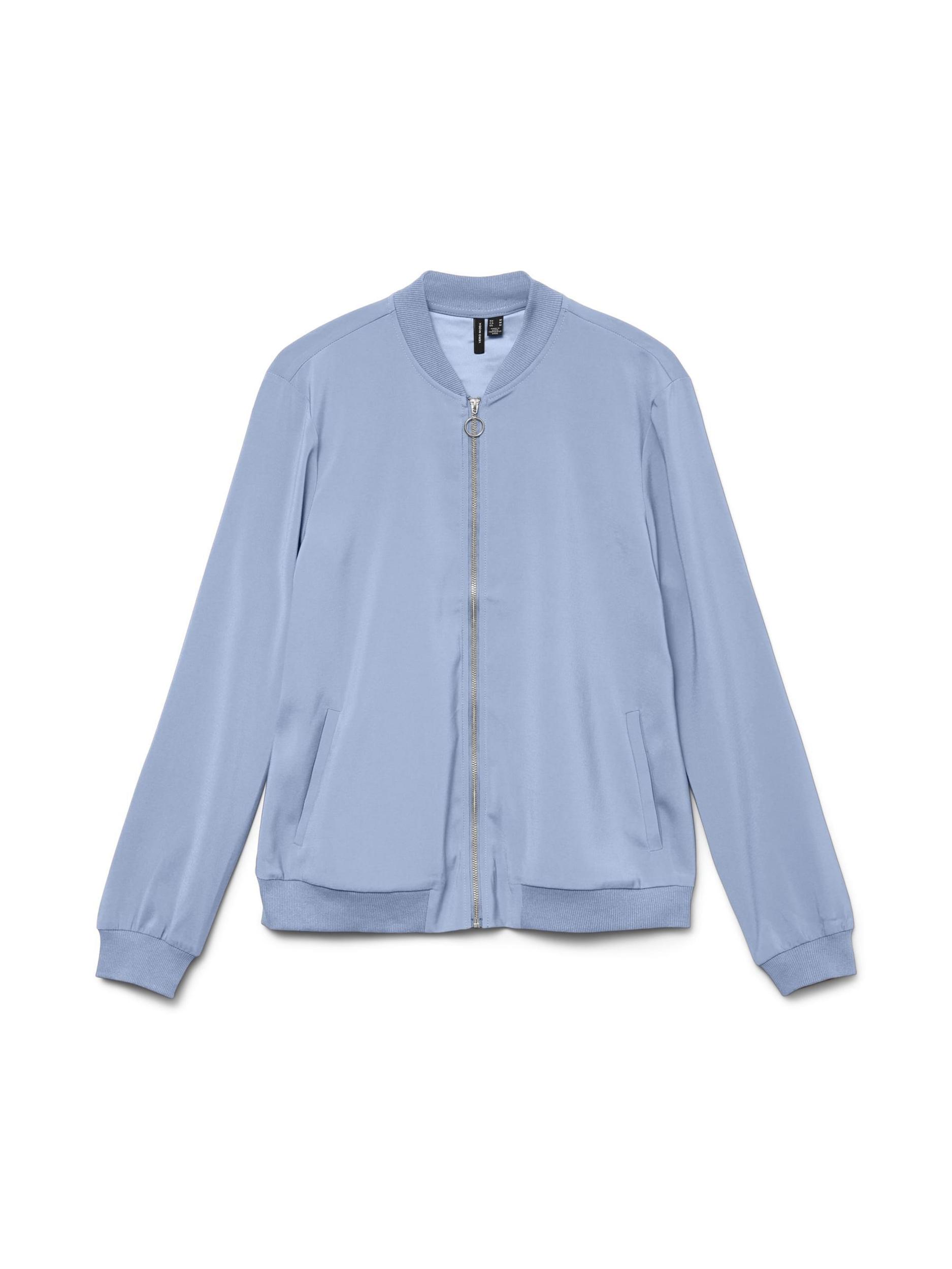 VERO MODA Demisezoninė striukė 'VMCoco' šviesiai mėlyna