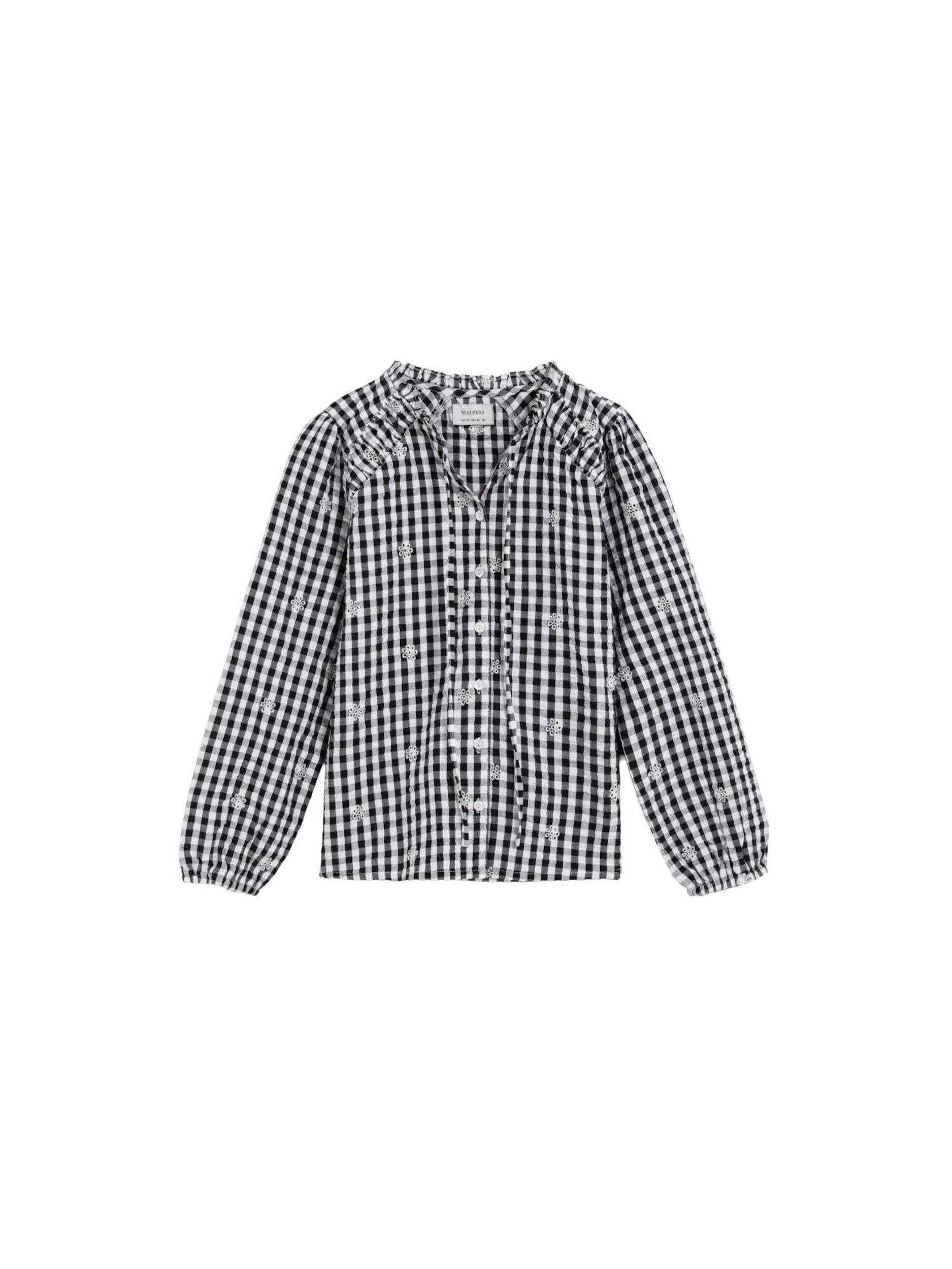 Scalpers Palaidinė 'Marsella' juoda / balta